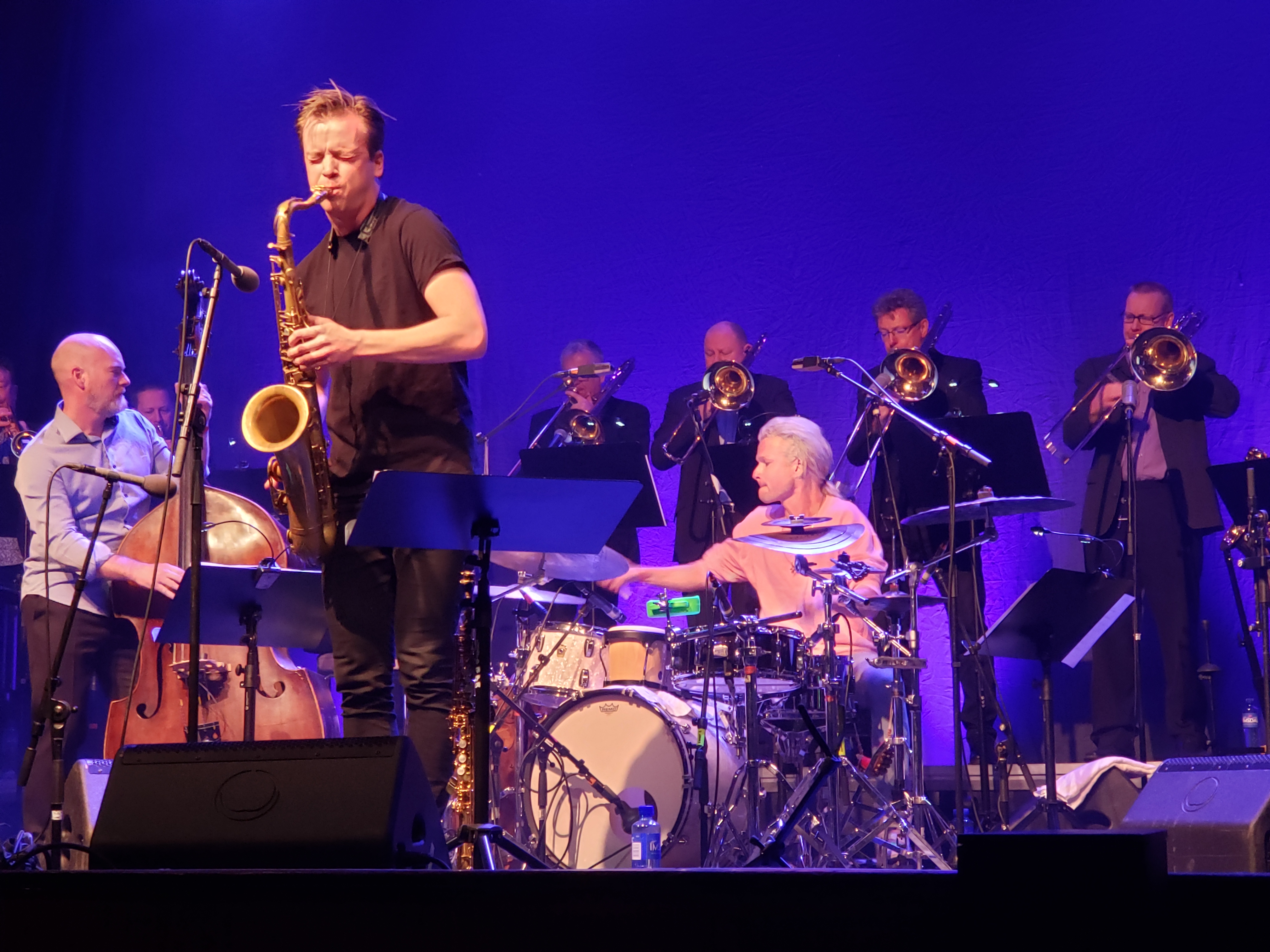 Marius Neset with the Bergen Big Band 