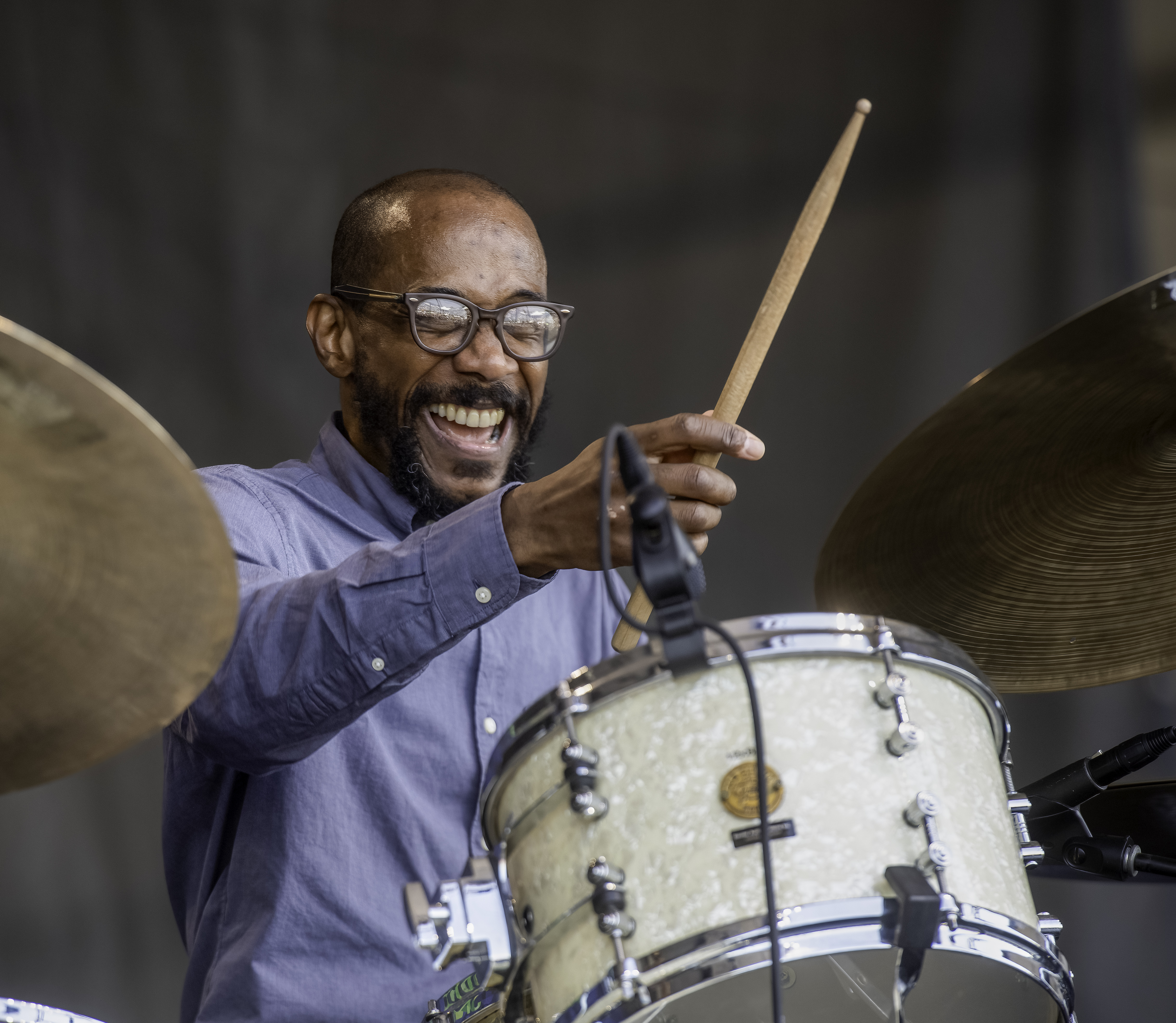 Brian Blade with Joshua Redman MoodSwing Reunion at the Newport Jazz Festival 2023