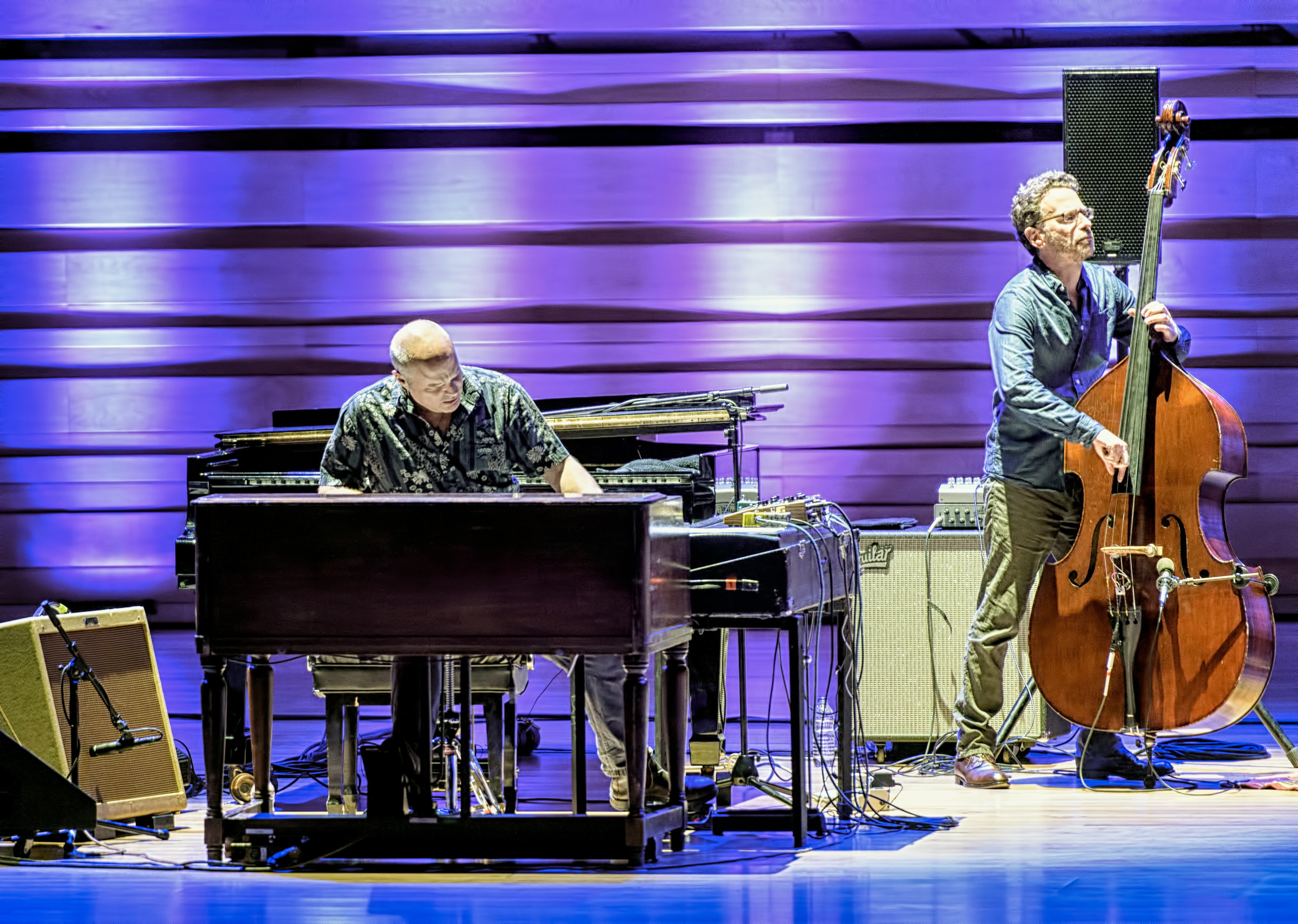 John Medeski and Larry Grenadier with Hudson at The Montreal International Jazz Festival 2017