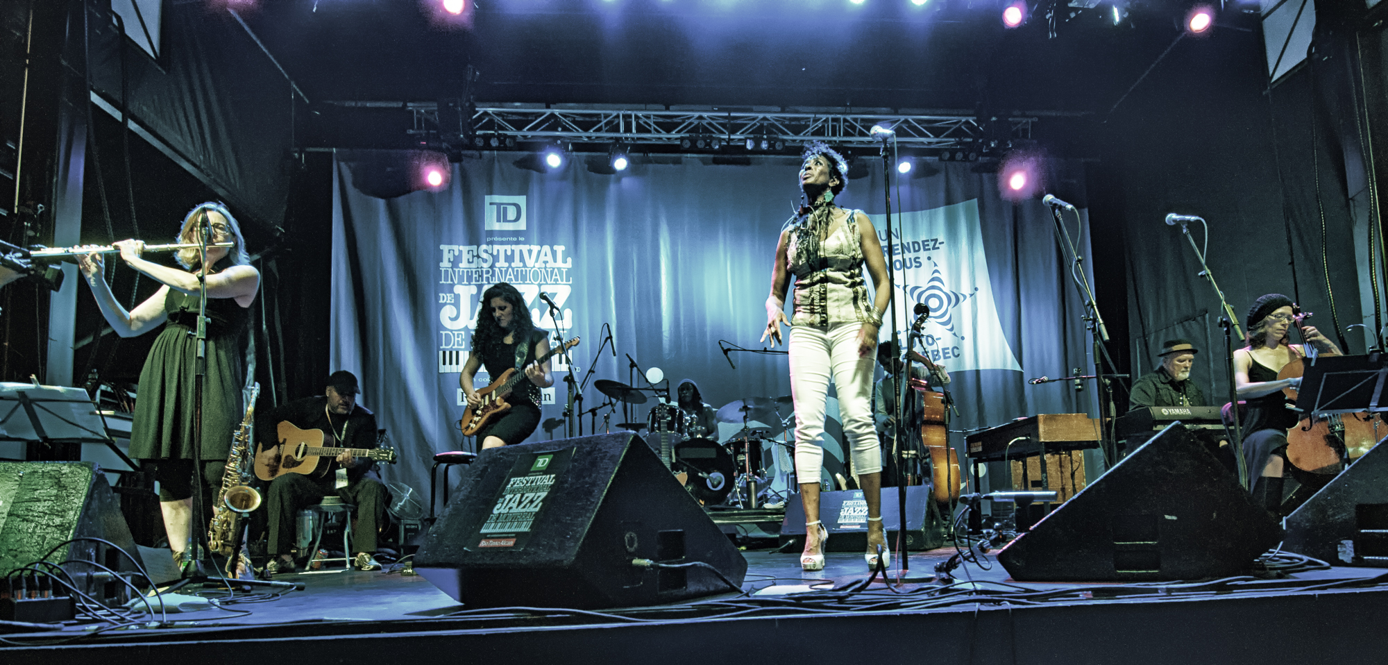 Shakura sÃ¢ÂÂaida and band at the montreal international jazz festival 2013