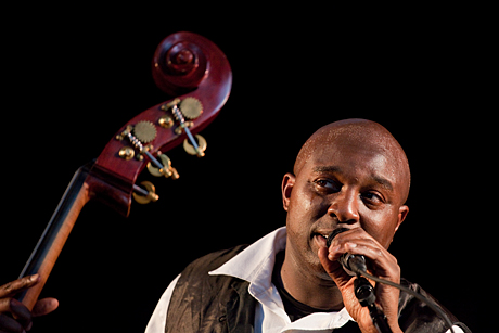 Charnett Moffett at the 2010 Xerox Rochester International Jazz Festival