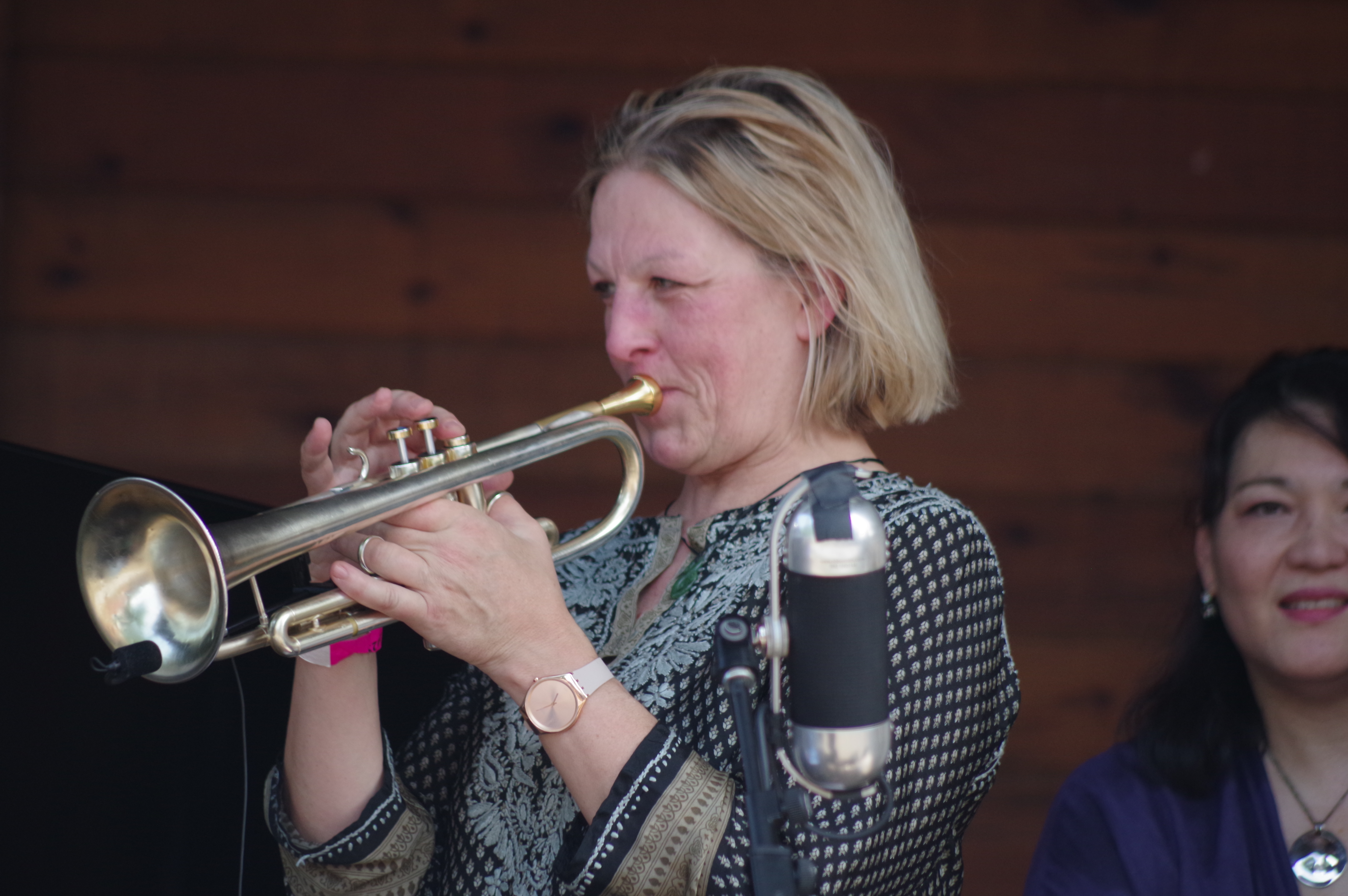 Ingrid Jensen — jazz photo by Lee Whiteman | All About Jazz