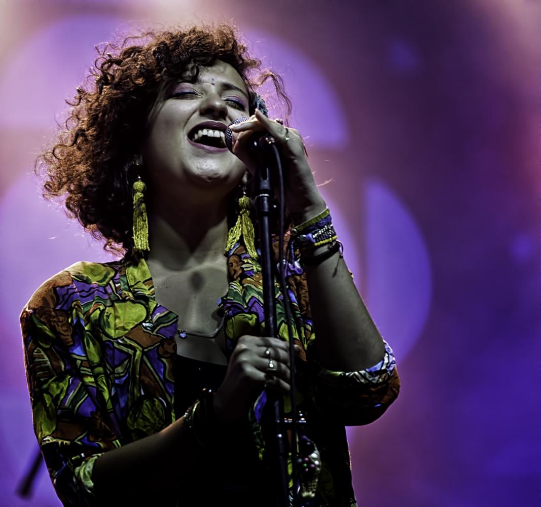 Melike Sahin with BaBa Zula At The Montreal International Jazz Festival 2016