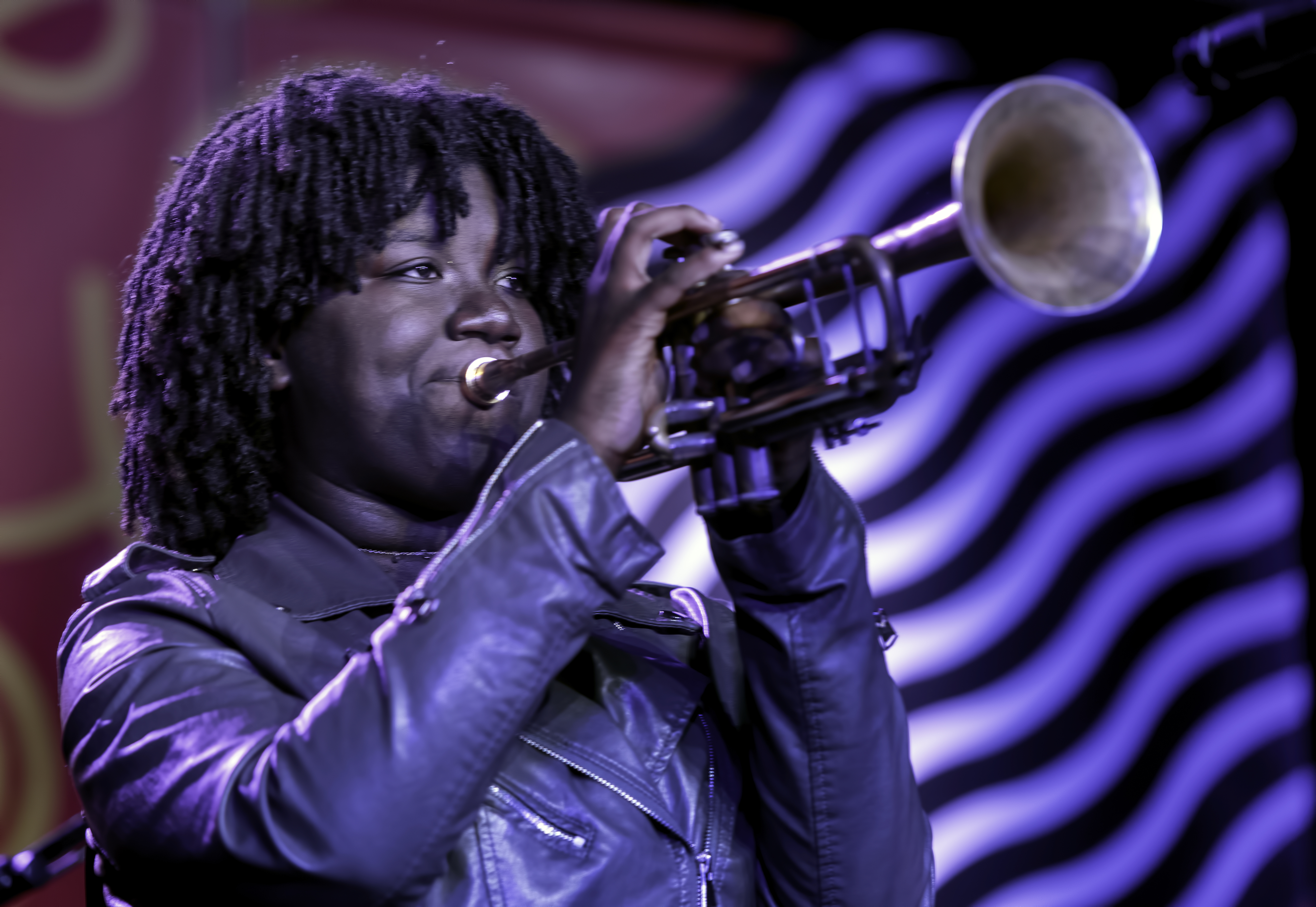 Akili Bradley with the Akili and Ayana Bradley Quintet at the Monterey Jazz Festival 2018