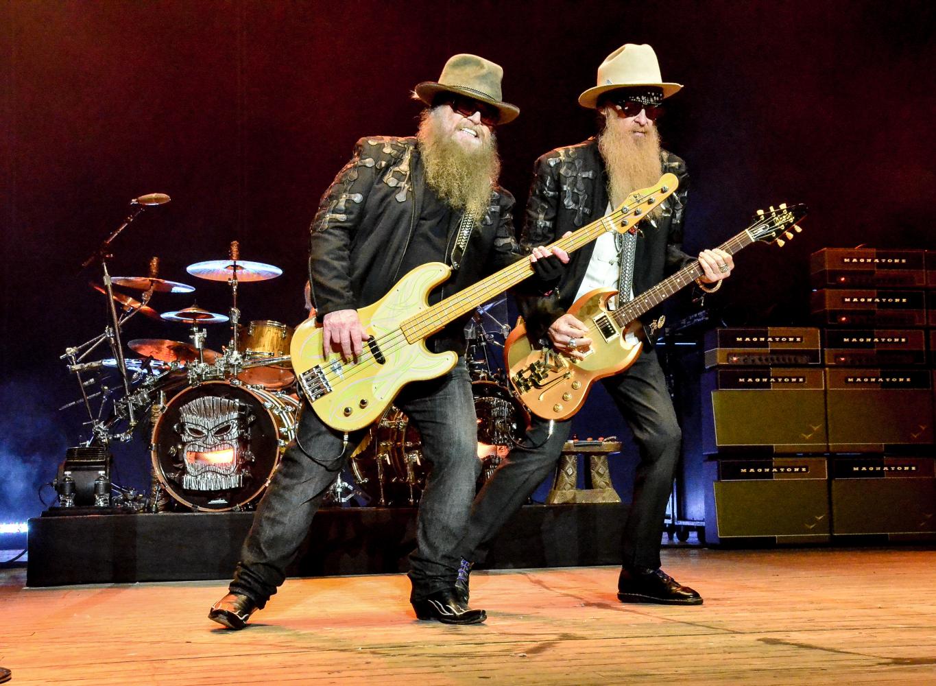 ZZ Top at Nikon at Jones Beach on 9-9-2016.