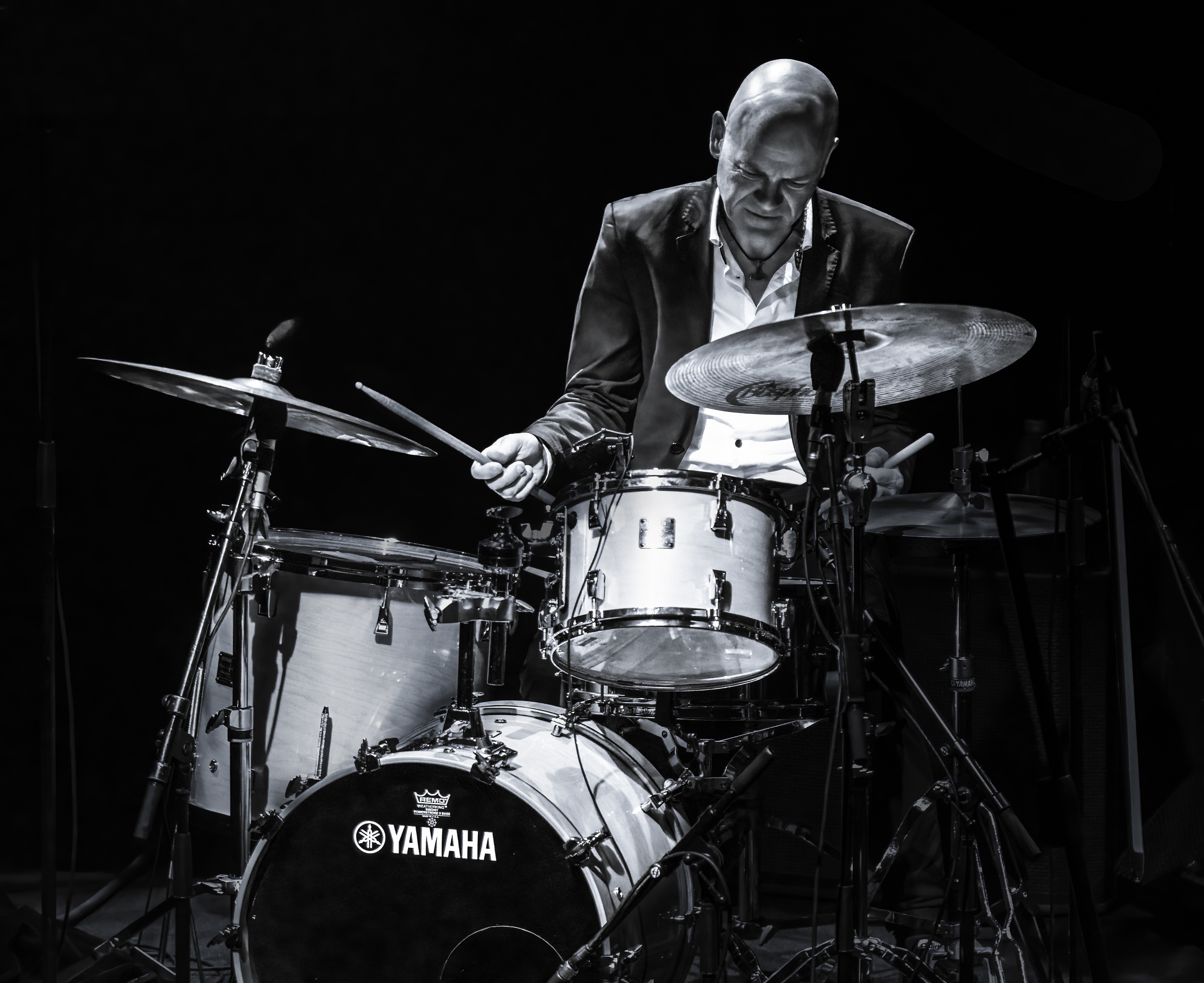 Jarle Vespestad with the Tord Gustavsen Trio at the Montreal Jazz Festival 2022