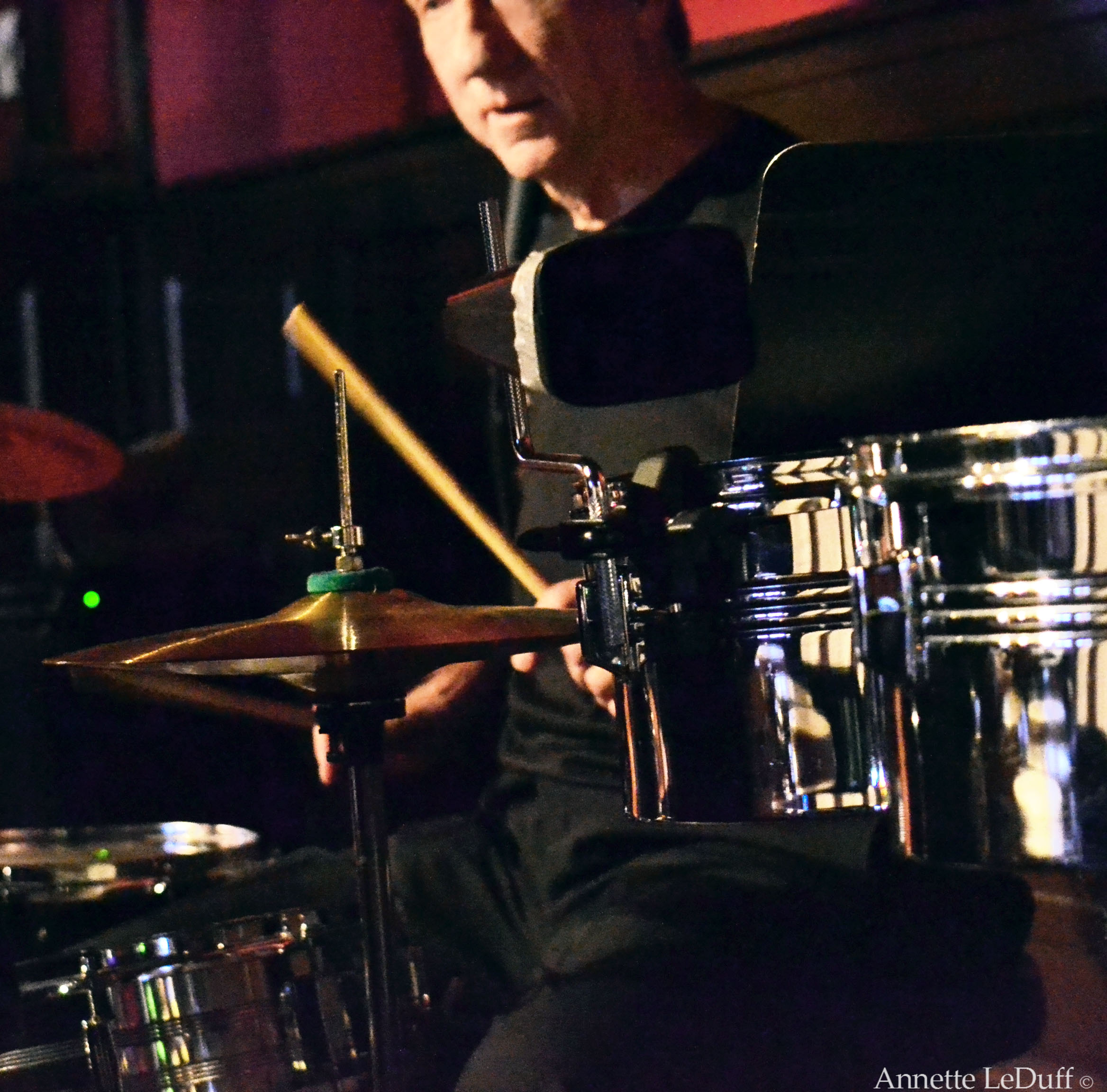 Drummer Chuck Golemba