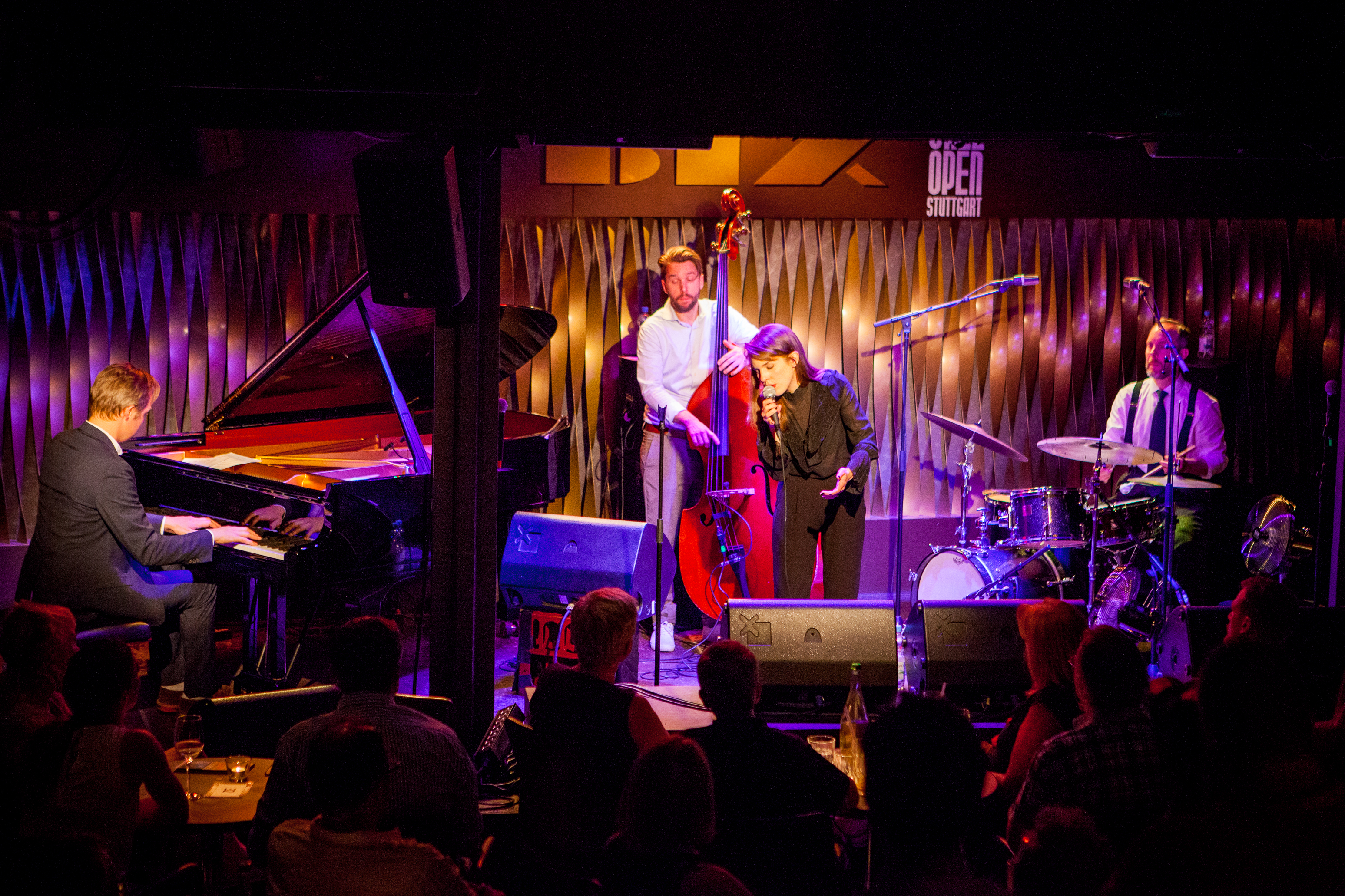 Isabella Lundgren at the Bix Jazzclub in Stuttgart