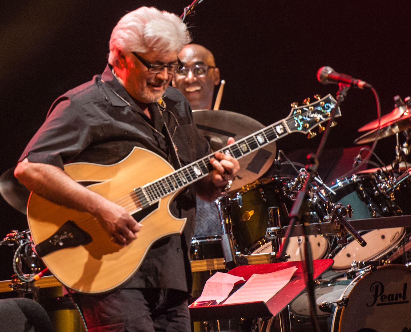 Larry Coryell with Miles Smiles at the Montreal International Jazz Festival 2012