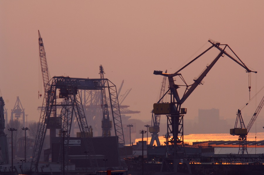 Hamburg harbour