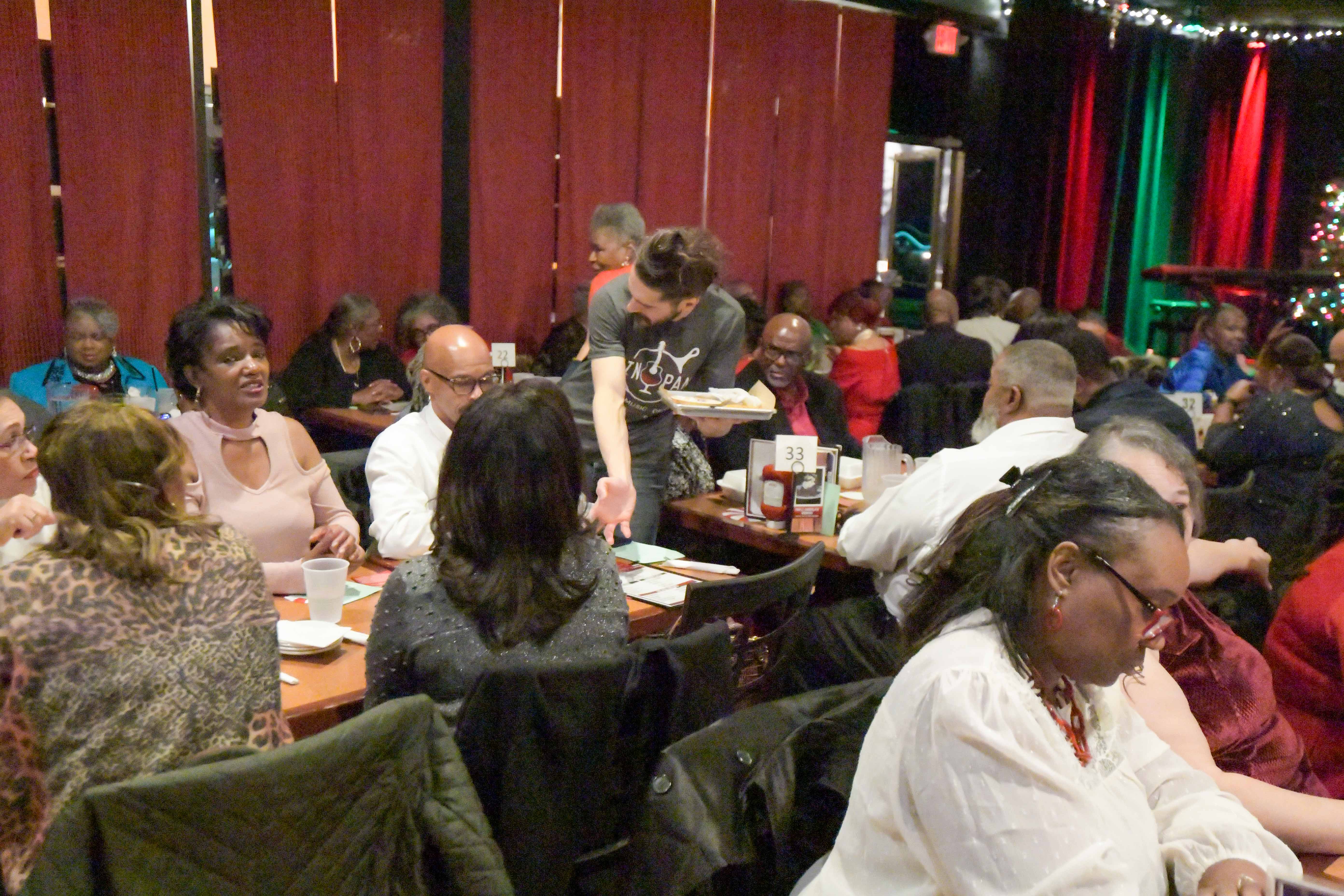 jazz fans at The Tin Pan