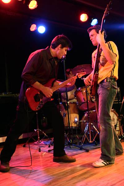 Jill Yan and Ivan de Luca with "Jill Yan" at the Sud Des Alpes, Geneva, Switzerland, 2005