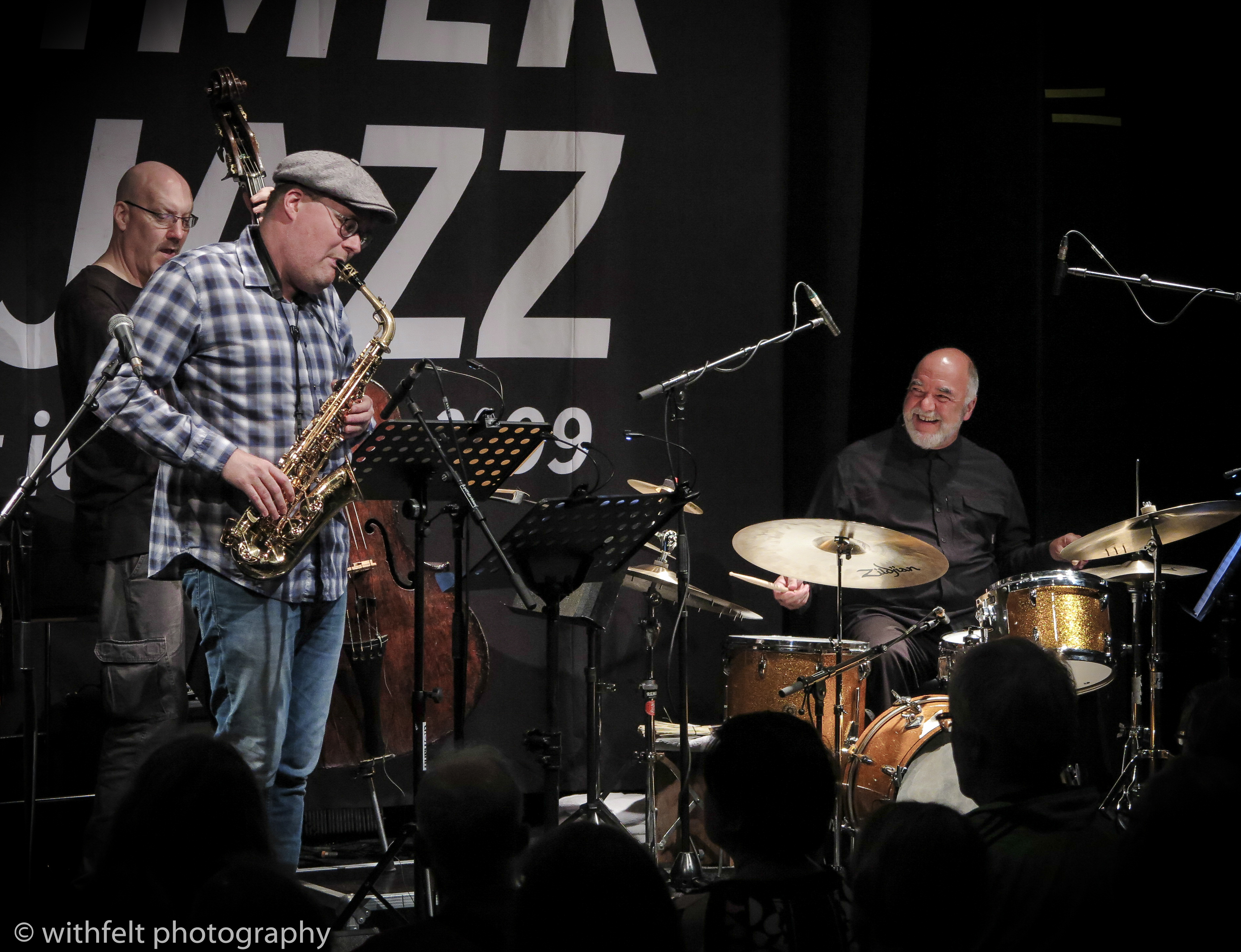 Peter Erskine Scott Colley Benjamin Koppel at Summer Jazz 2017, Copenhagen Jazz Festival, Denmark