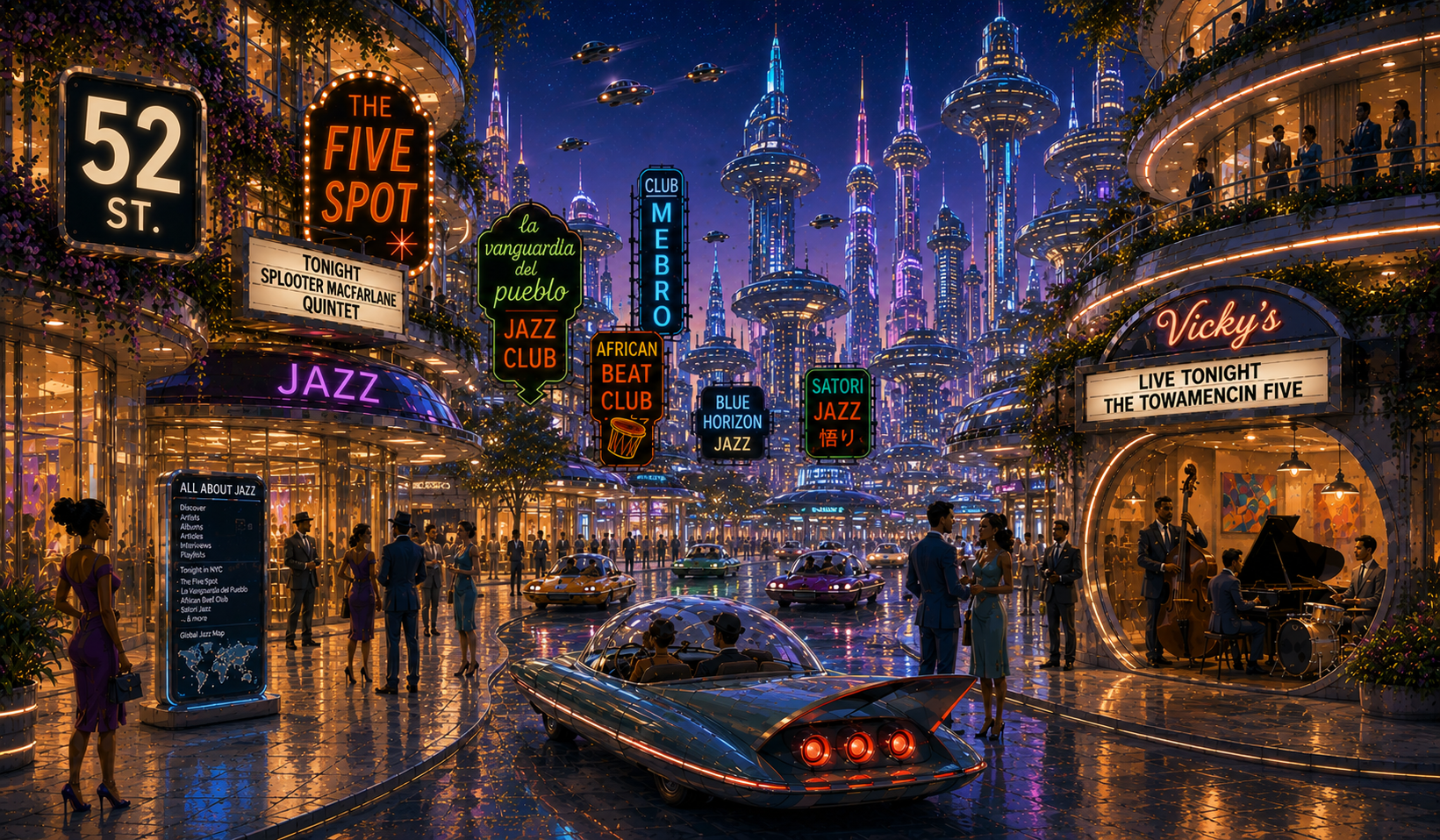 Jazz City, Imagined — jazz photo by Michael Ricci | All About Jazz