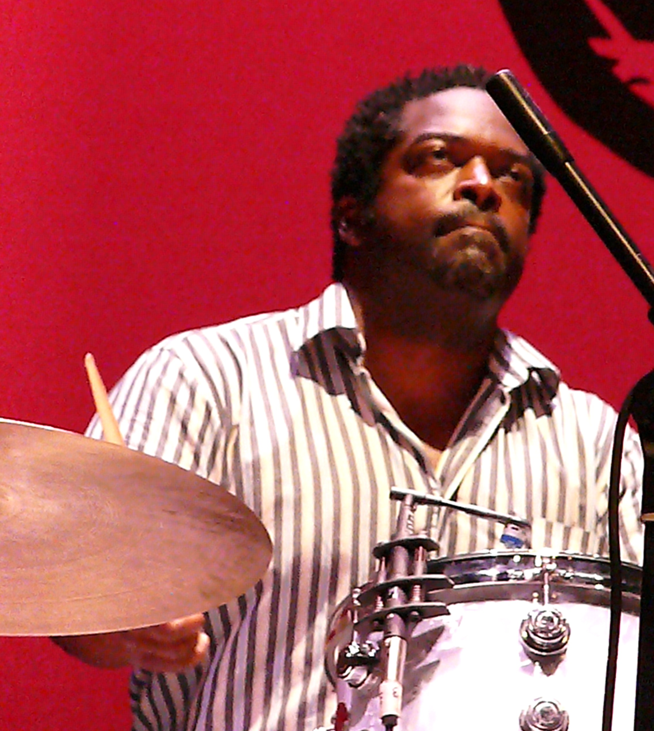 Gerald Cleaver at Vision Festival 2010