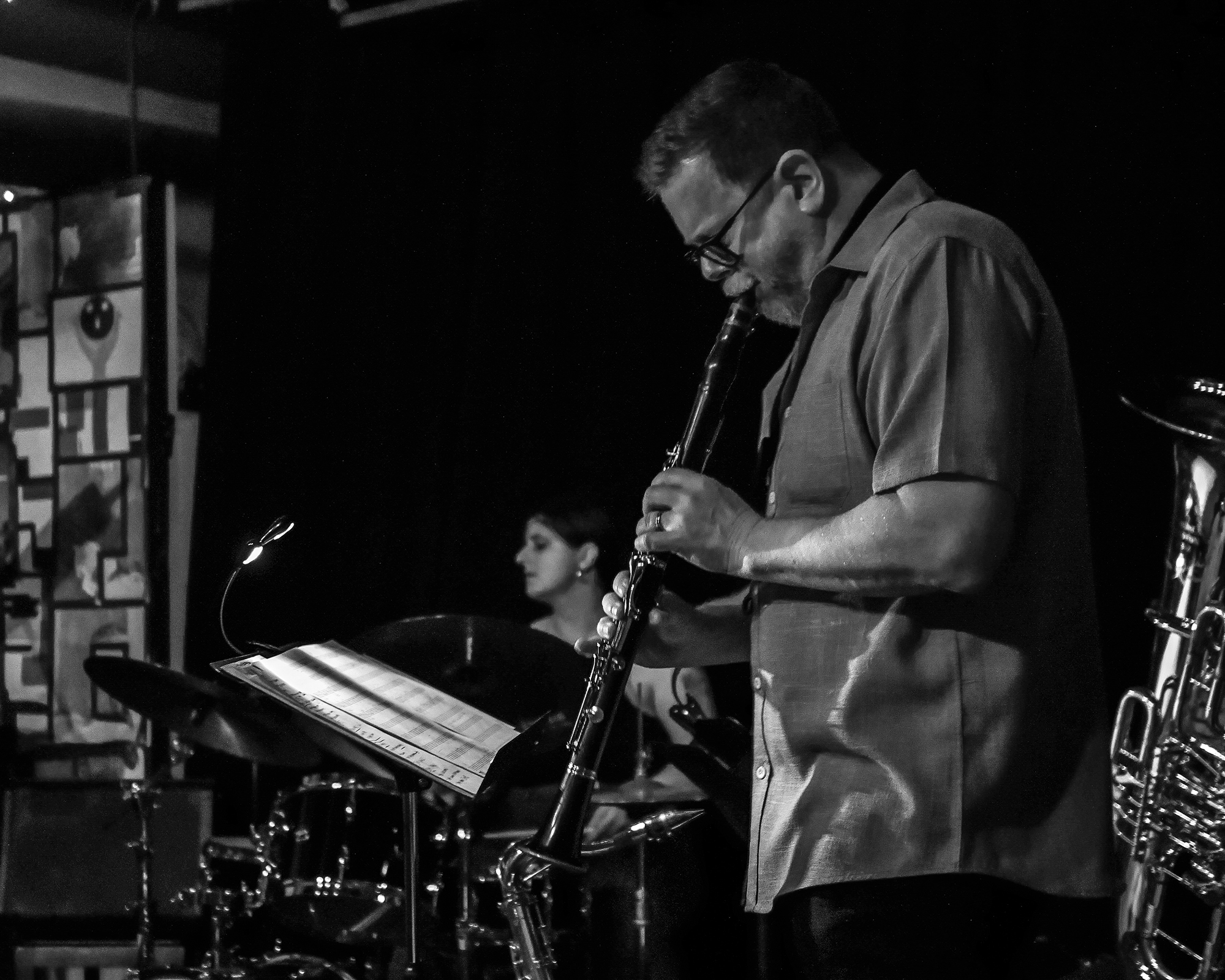 Ken Vandermark and Lilly Finnegan