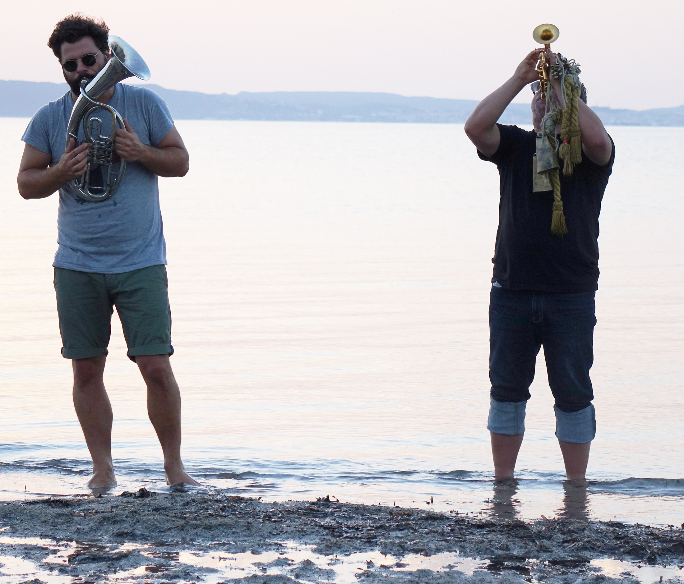 Gabriele Mitelli & Rob Mazurek in Sant' Anna Arresi Sardinia 2018