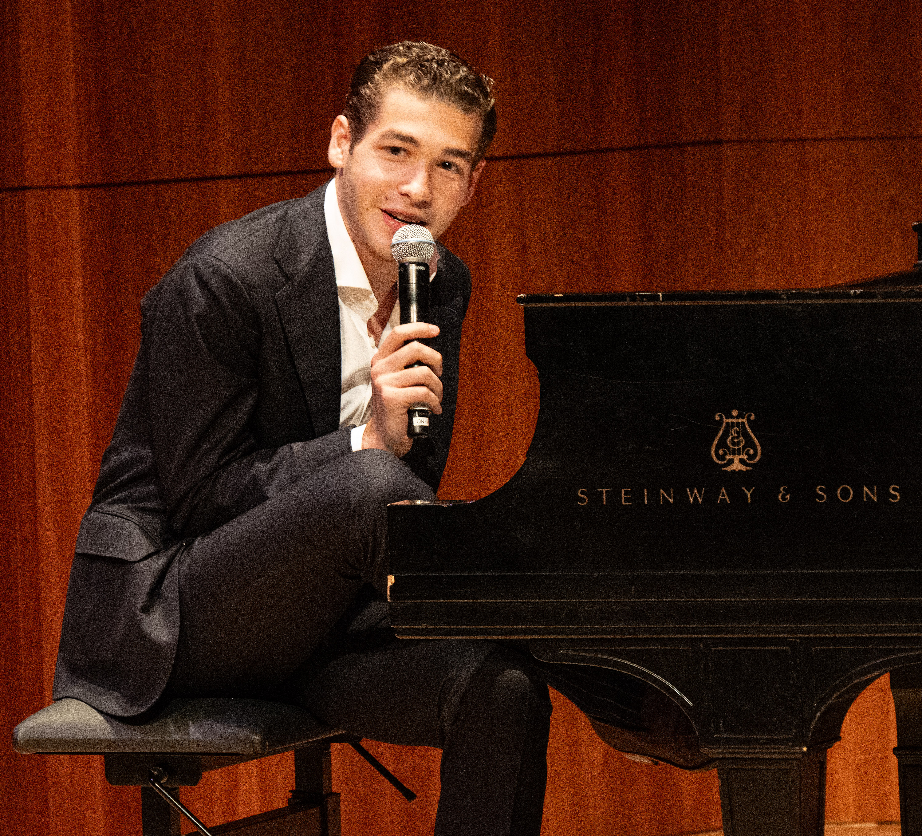Brandon Goldberg at the 2025 Rochester International Jazz Festival