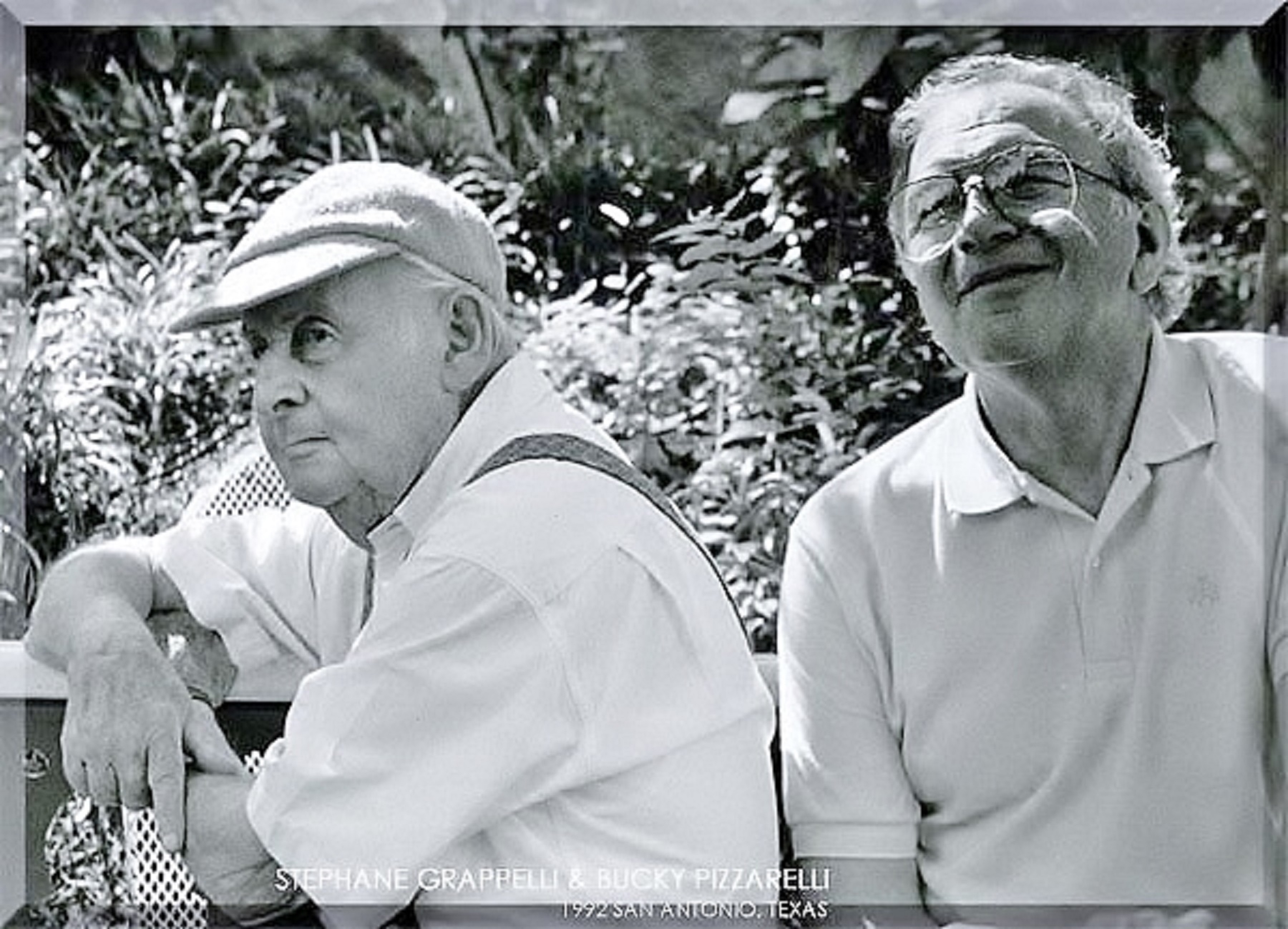 Bucky Pizzarelli and Stephane Grappelli