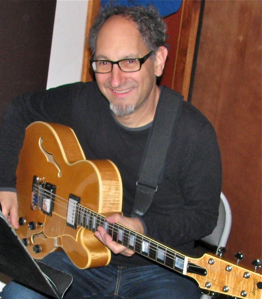 Dan Sawyer in recording studio