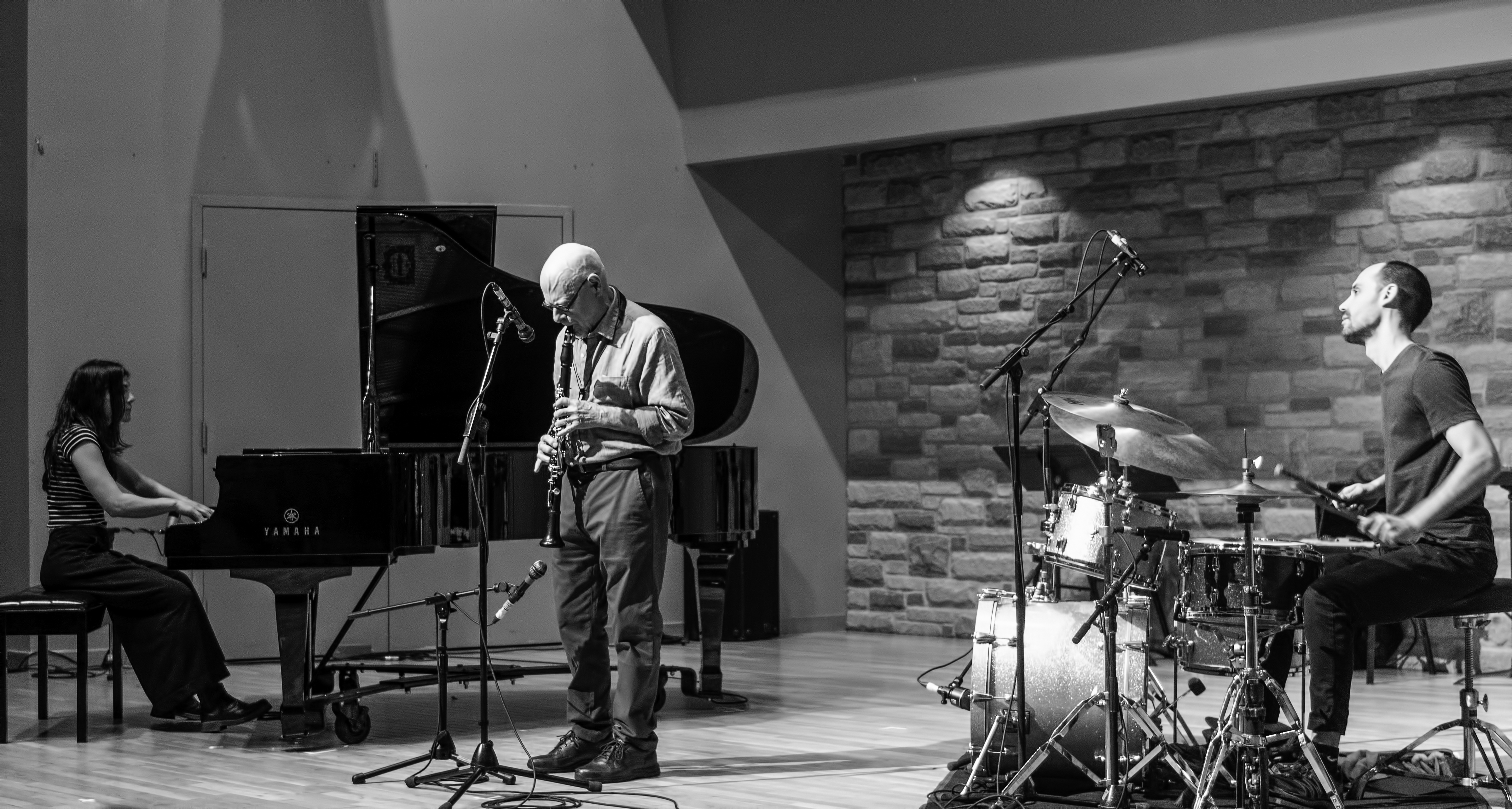 Paula Shocron, Guillermo Gregorio and Pablo Diaz with Dialogos at the Guelph Jazz Festival 2019