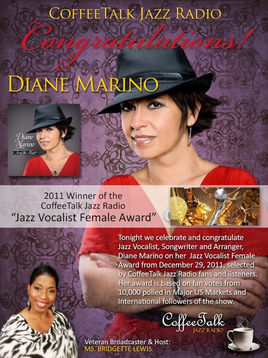 Diane Marino - 2011 Jazz Vocalist of the Year Coffee Talk Jazz Radio