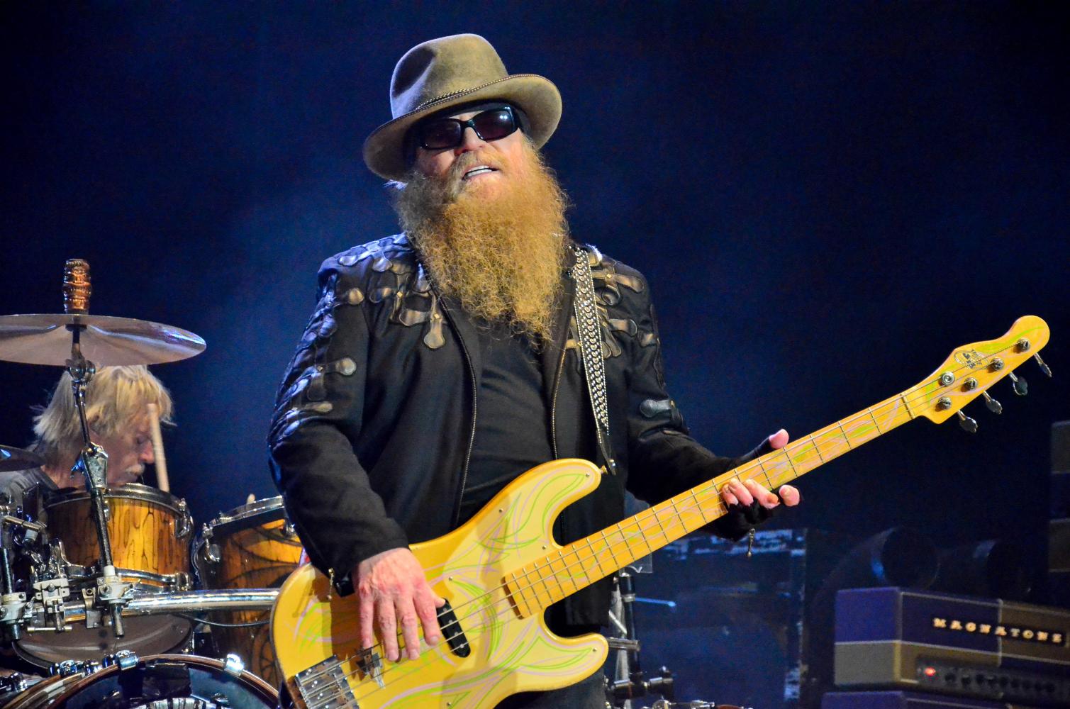 ZZ Top at Nikon at Jones Beach on 9-9-2016.