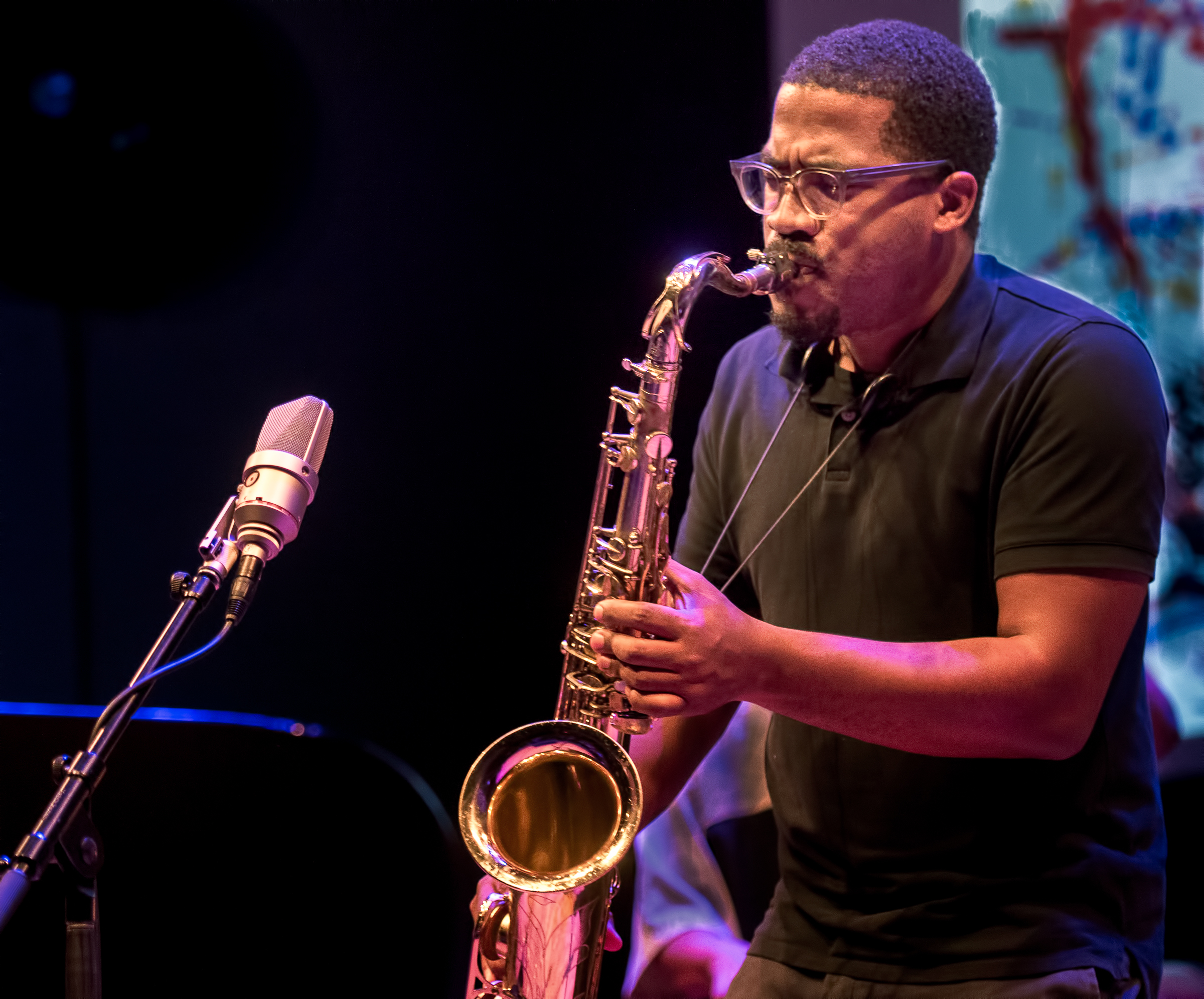 James Brandon Lewis with the Dave Burrell Quintet At the Vision Festival 2018