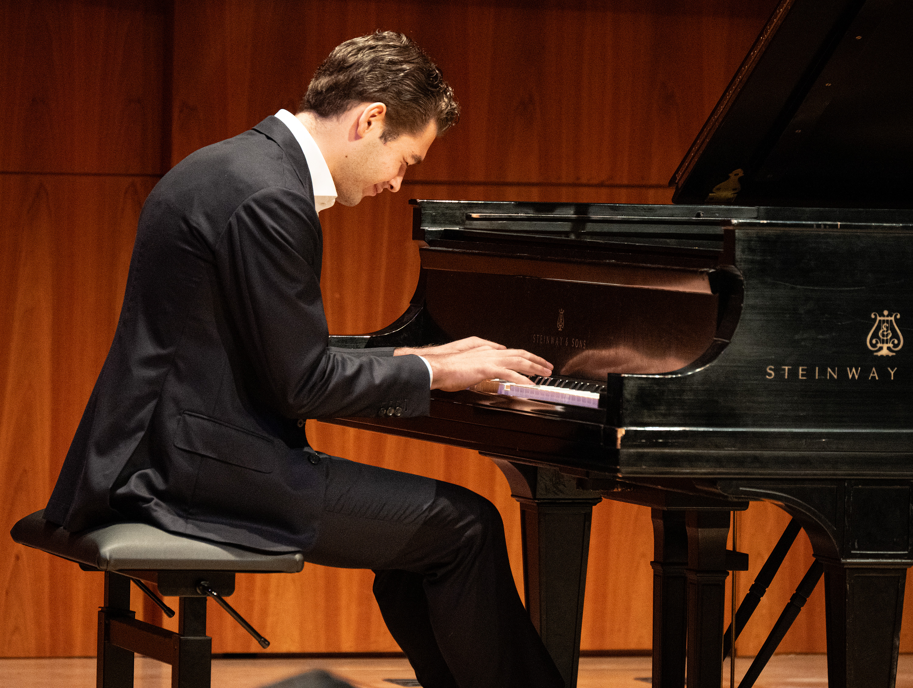 Brandon Goldberg at the 2025 Rochester International Jazz Festival