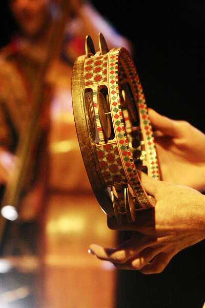 Andrea Von Fle's Instrument with "Gilles Torrent World Jazz Sound" at la Traverse, Geneva, Switzerland, 2005