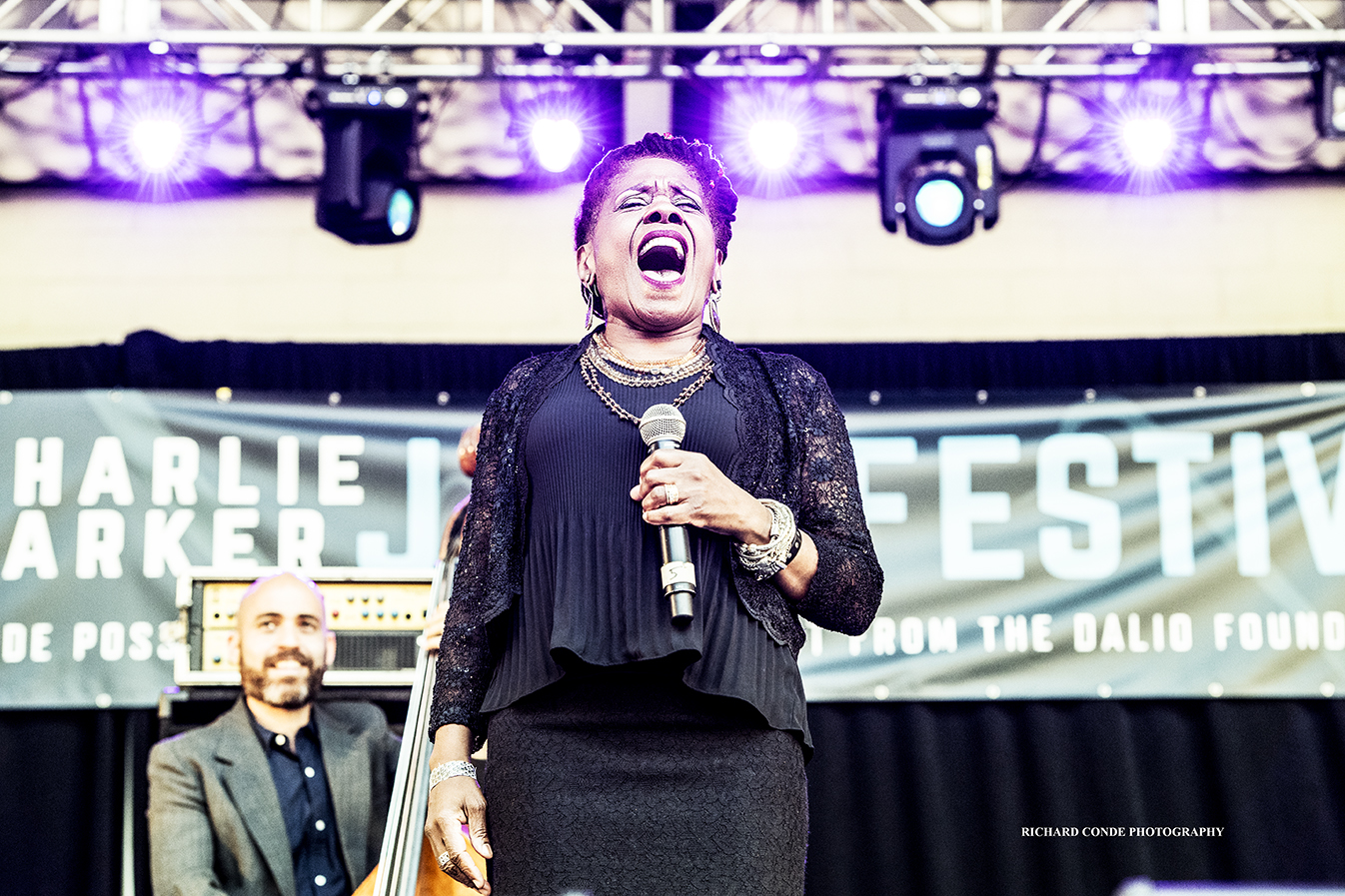 Catherine Russell at the 2018 Charlie Parker Jazz Festival