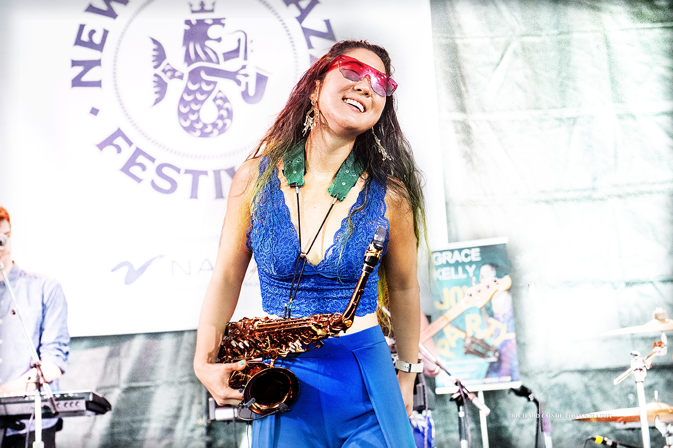 Grace Kelly at the 2018 Newport Jazz Festival