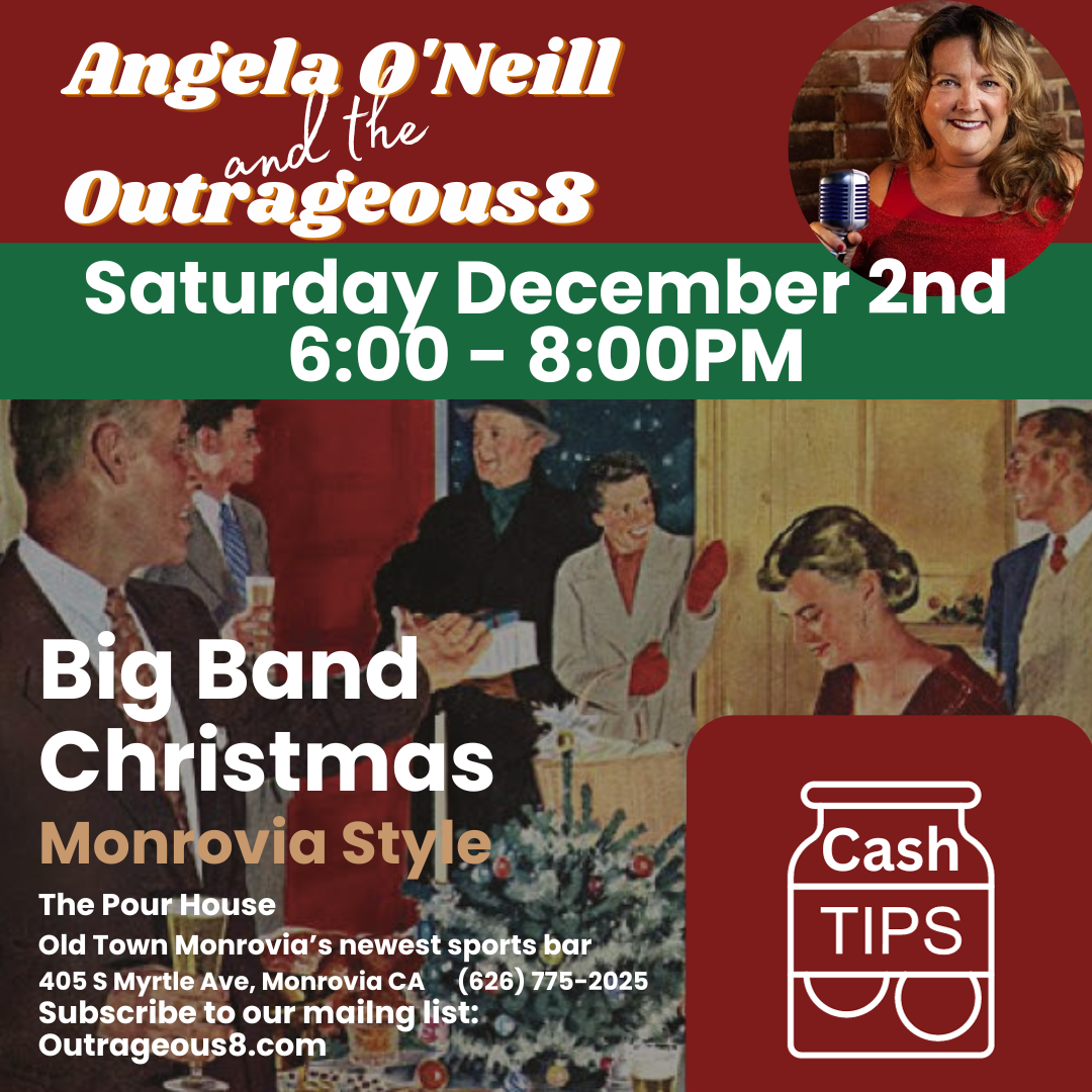 Angela O'Neill and the Outrageous8 Christmas Party