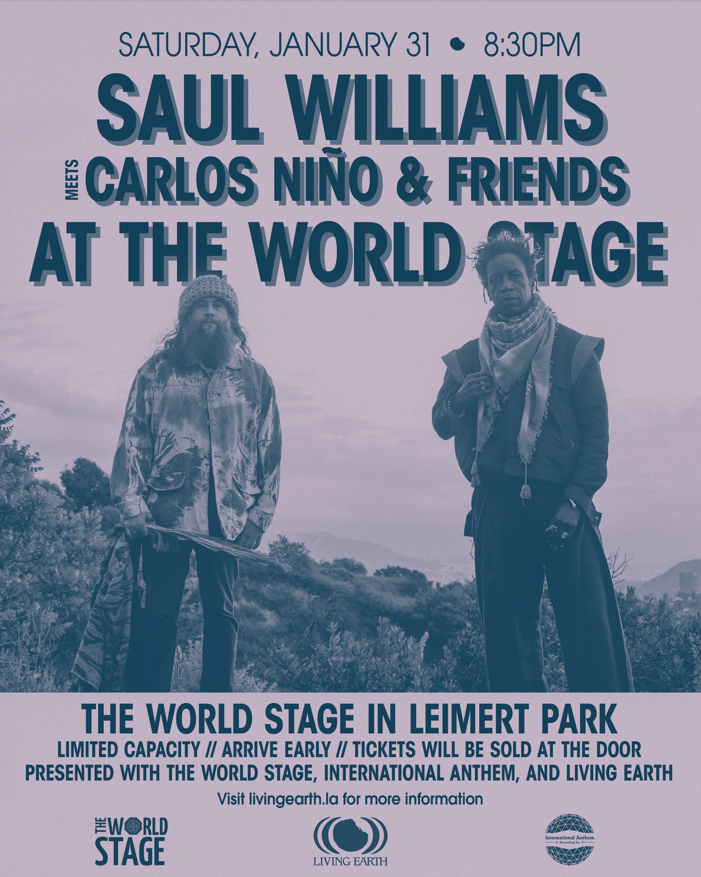 Saul Williams Meets Carlos Niño And Friends