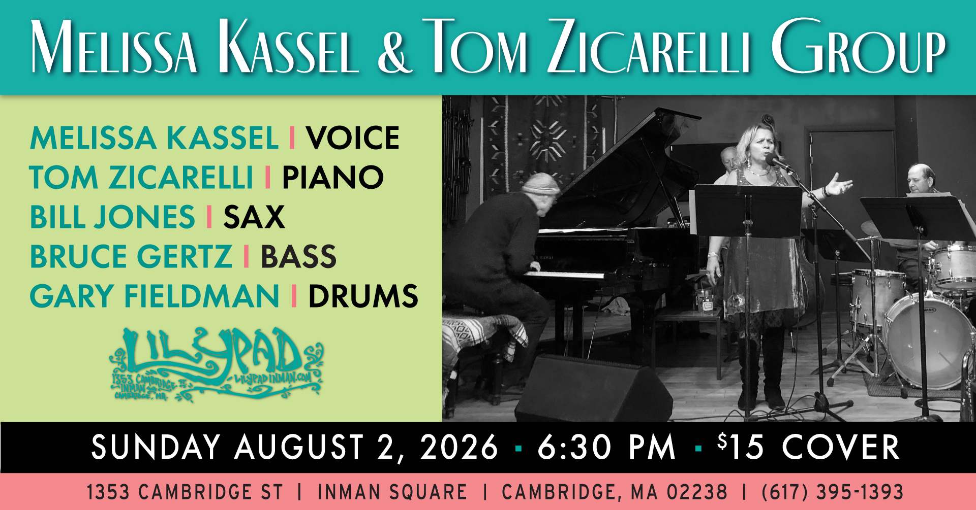 Untitled Jazz Photo — jazz photo by Melissa Kassel | All About Jazz