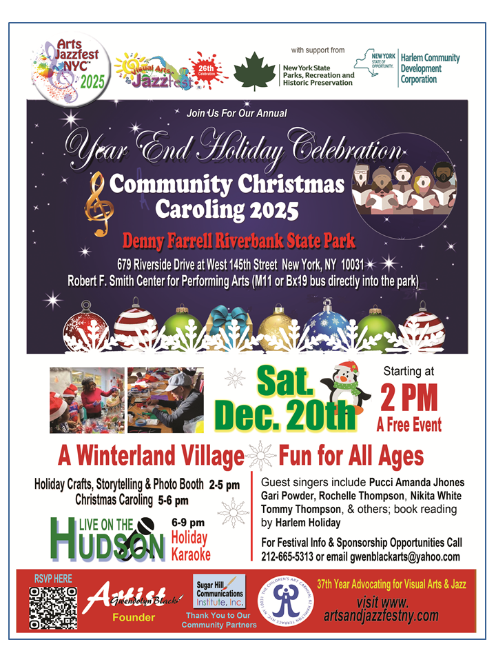 Year End Holiday Celebration And Community Christmas Caroling