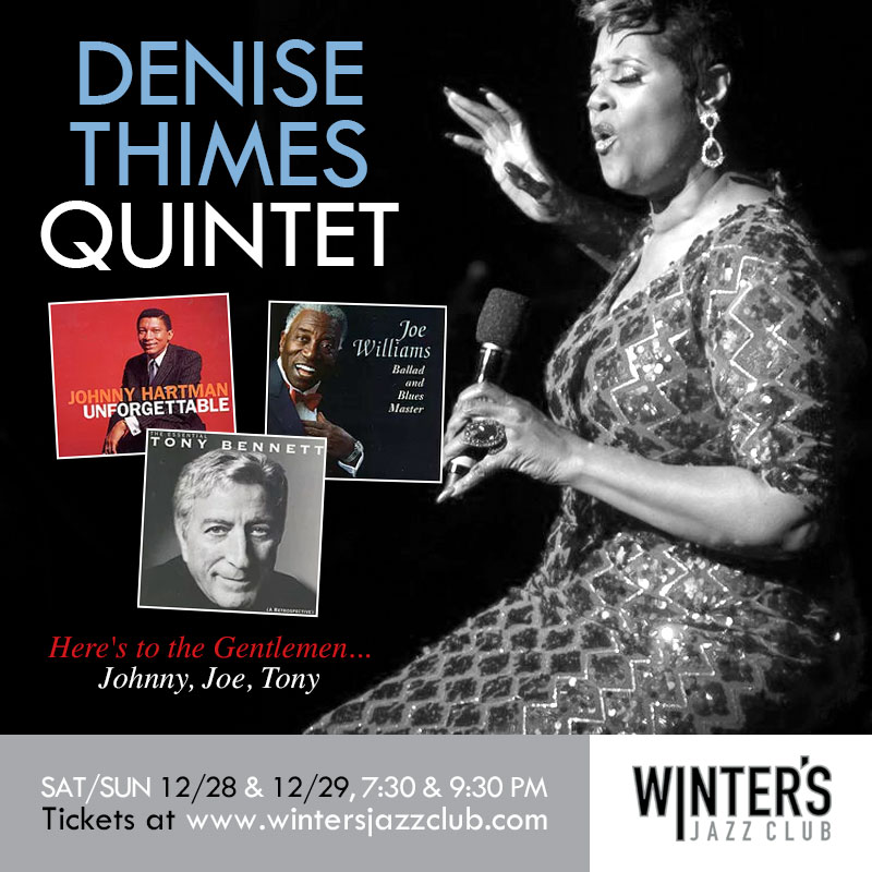 Denise Thimes Quintet - Here's To The Gentlemen!