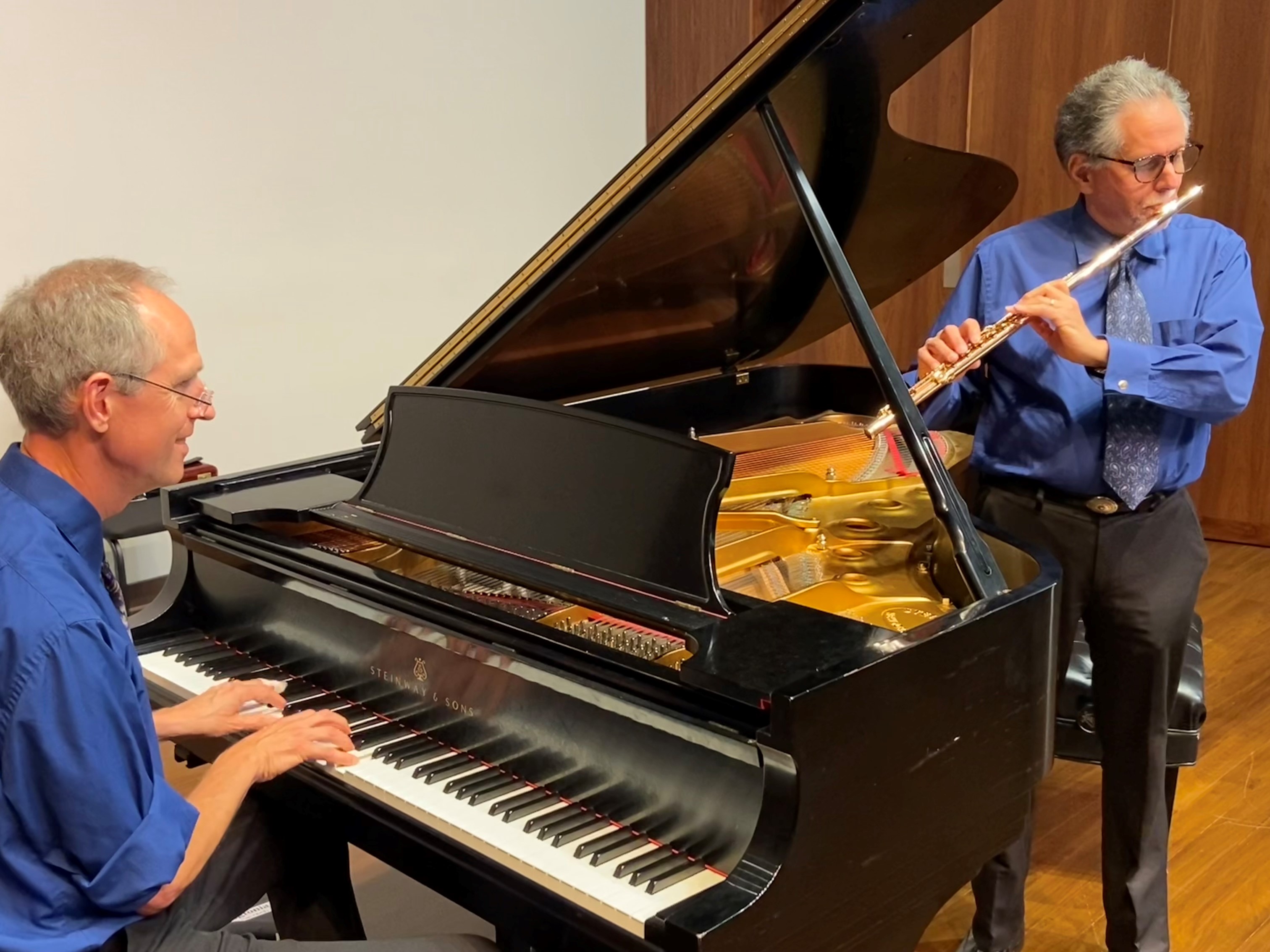 Bloom/funkhouser Duo: Miles Davis Centennial Concert — jazz photo by Rebecca DeLamotte | All About Jazz