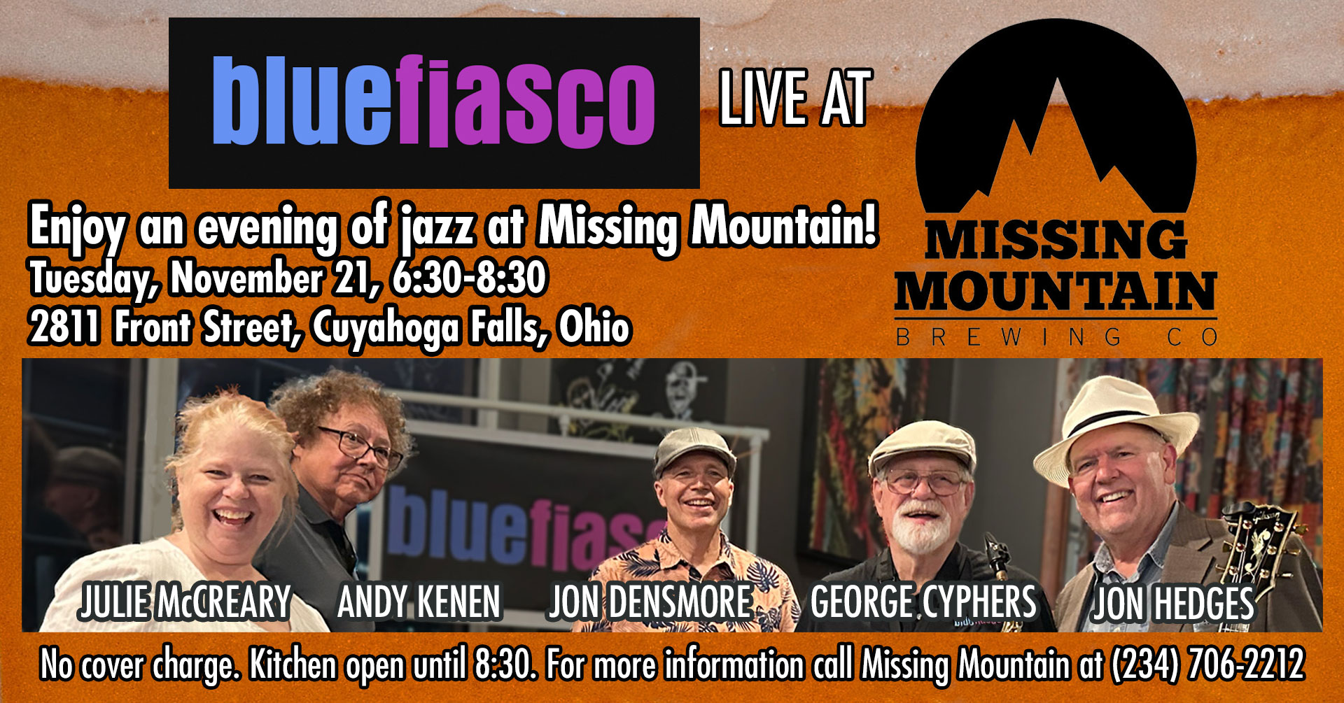 Live Jazz With Blue Fiasco