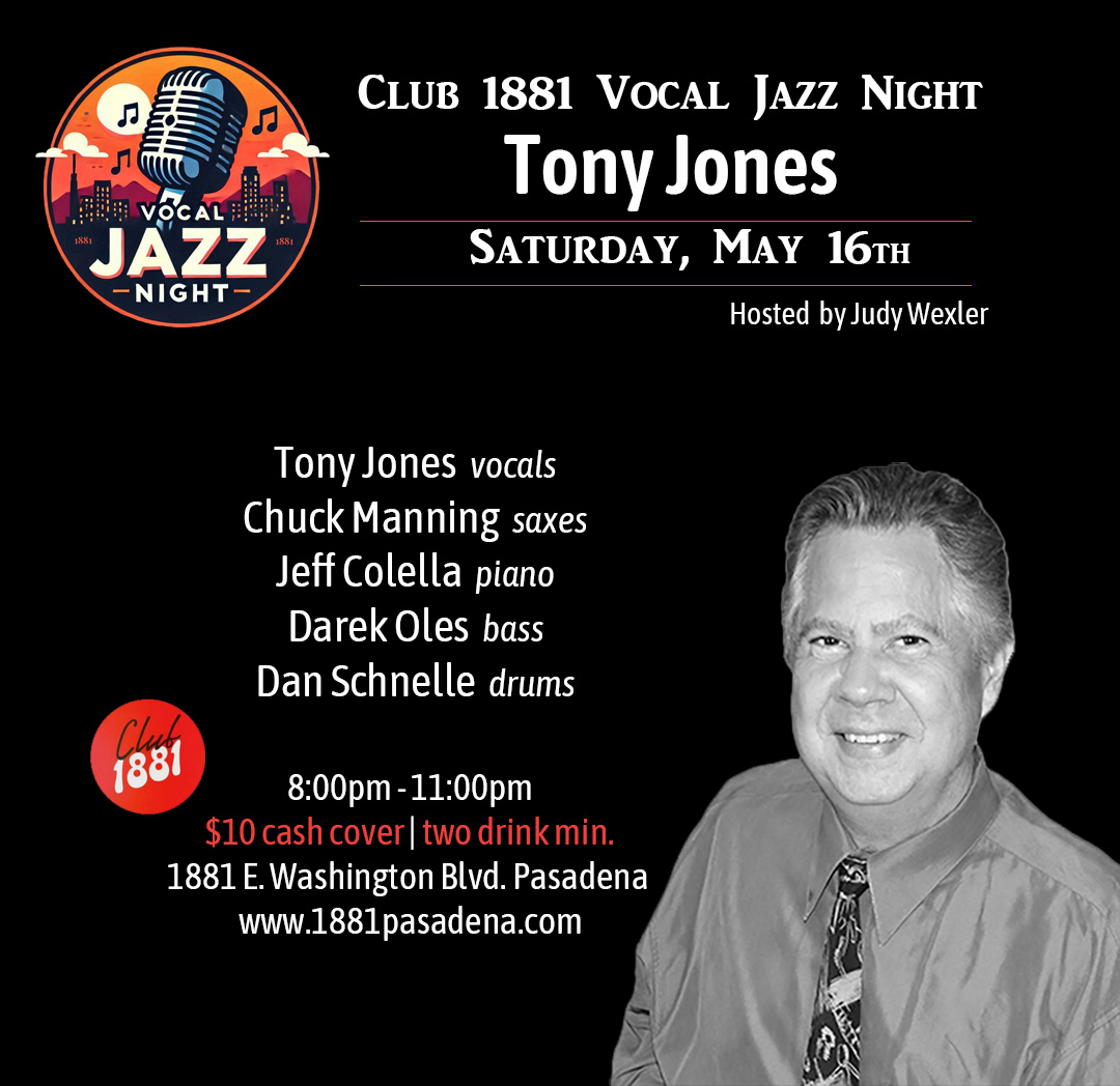 Tony Jones Jazz Vocals — jazz photo by Tony Jones | All About Jazz