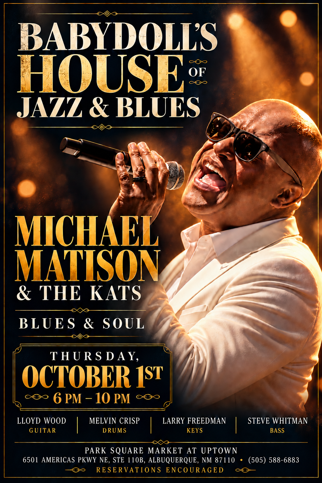 Michael Matison & The Kats — jazz photo by Tracey Whitney | All About Jazz