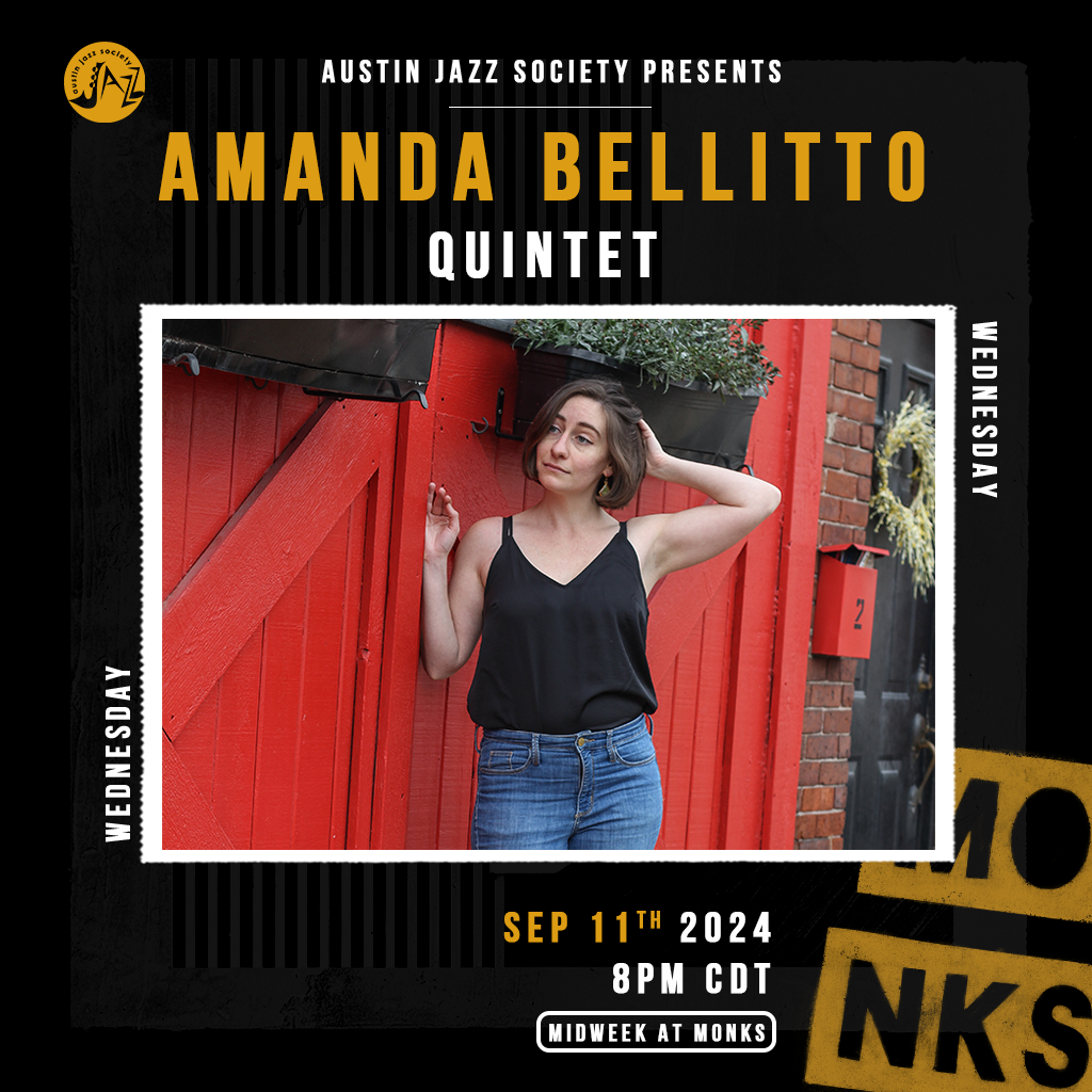 Austin Jazz Society Presents: Midweek @ Monks with the Amanda Bellitto Quintet
