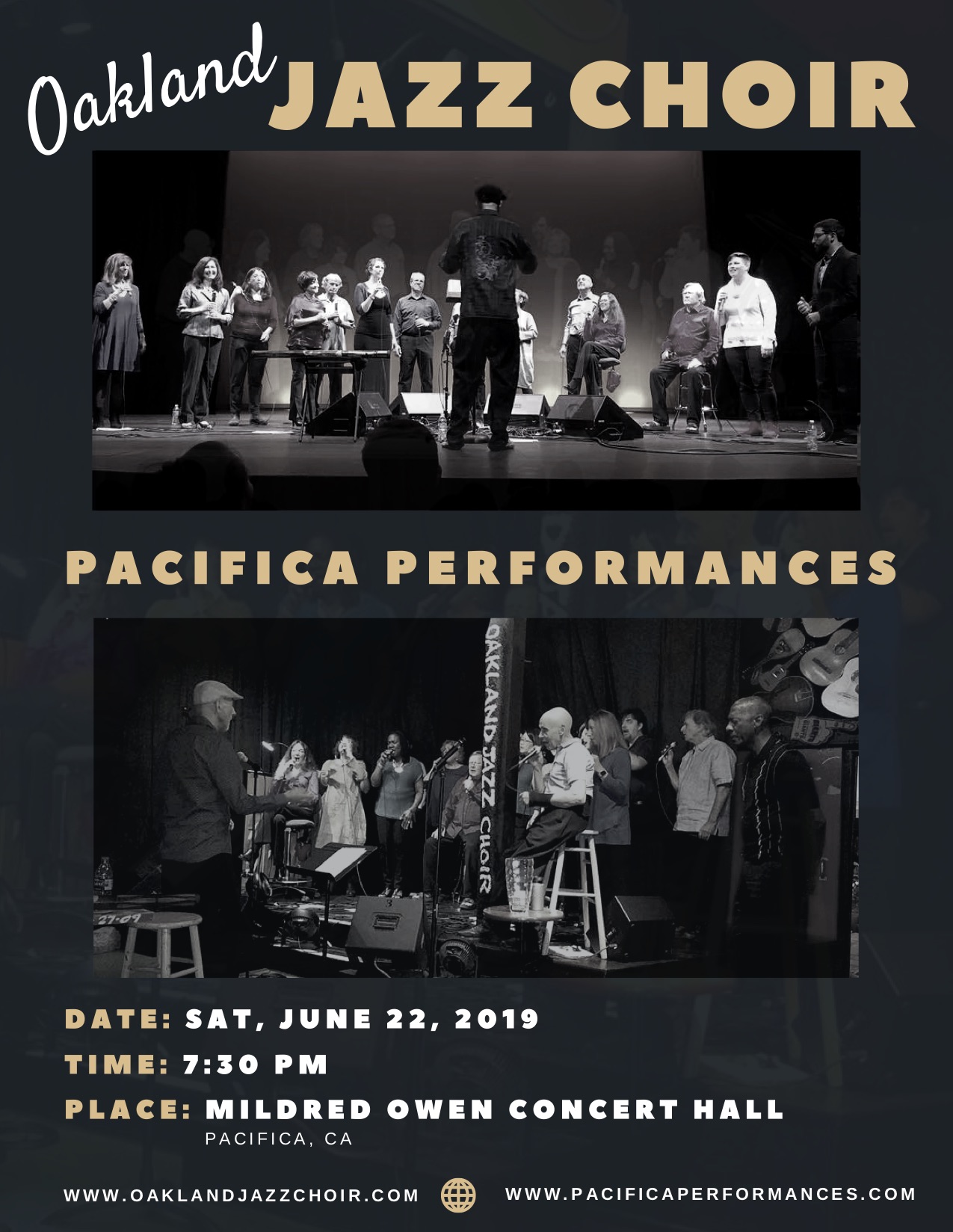 Pacifica Performances Presents The Oakland Jazz Choir