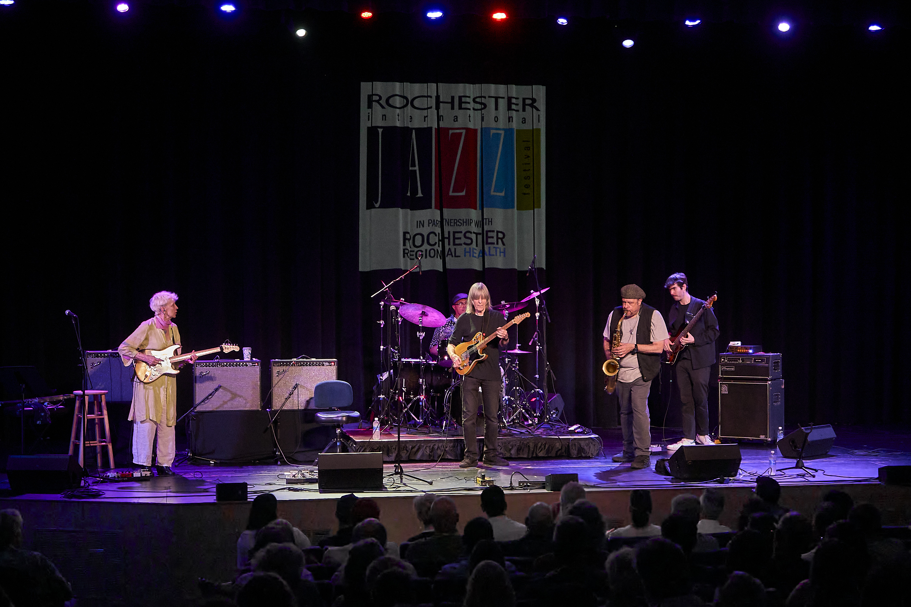 Mike Stern Band at the 2025 Rochester International Jazz Festival