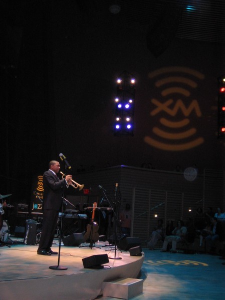 Wynton Marsalis in the Allen Room, Jazz at Lincoln Center NYC