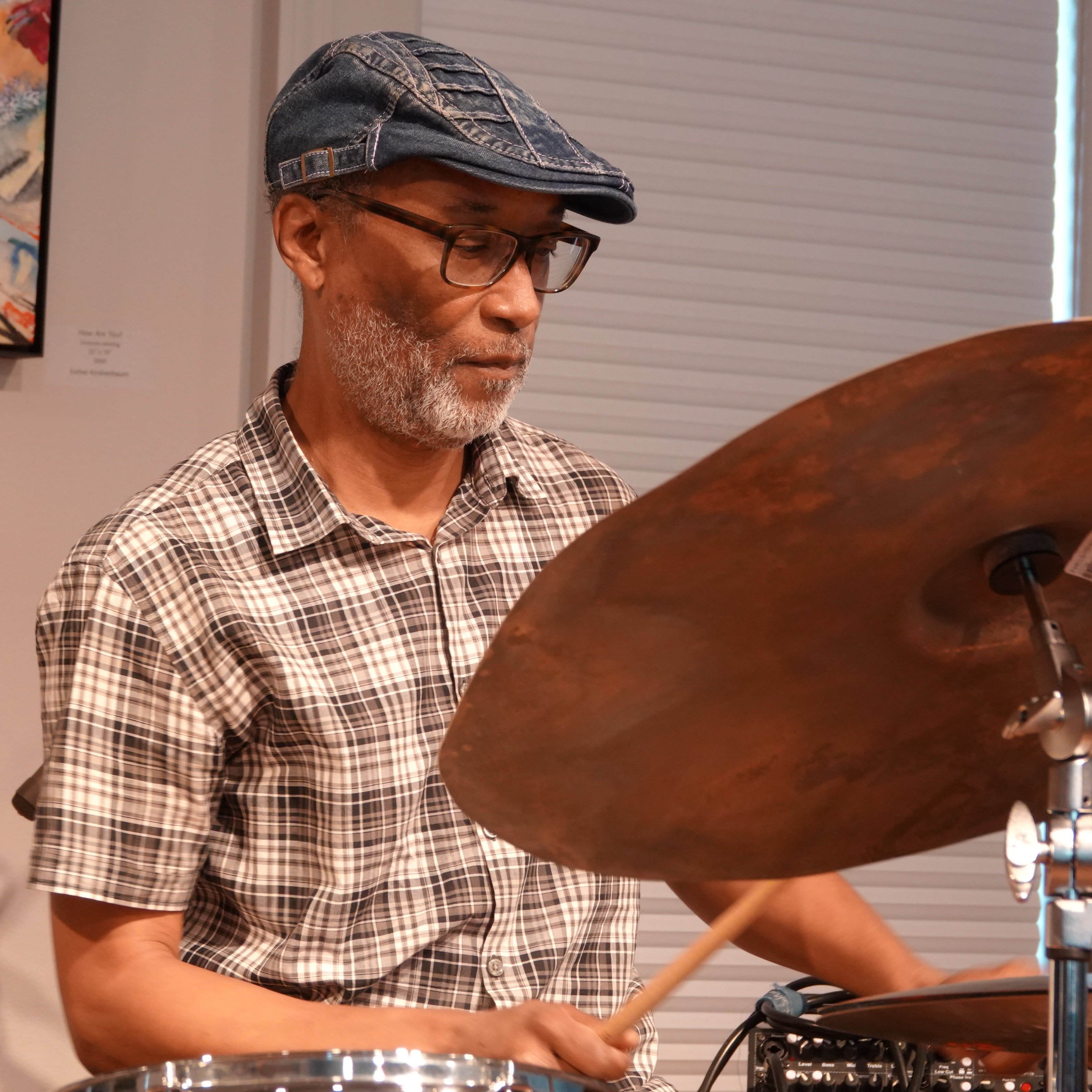 Djallo Djakate at Edgefest 2026 — jazz photo by Frank Rubolino | All About Jazz
