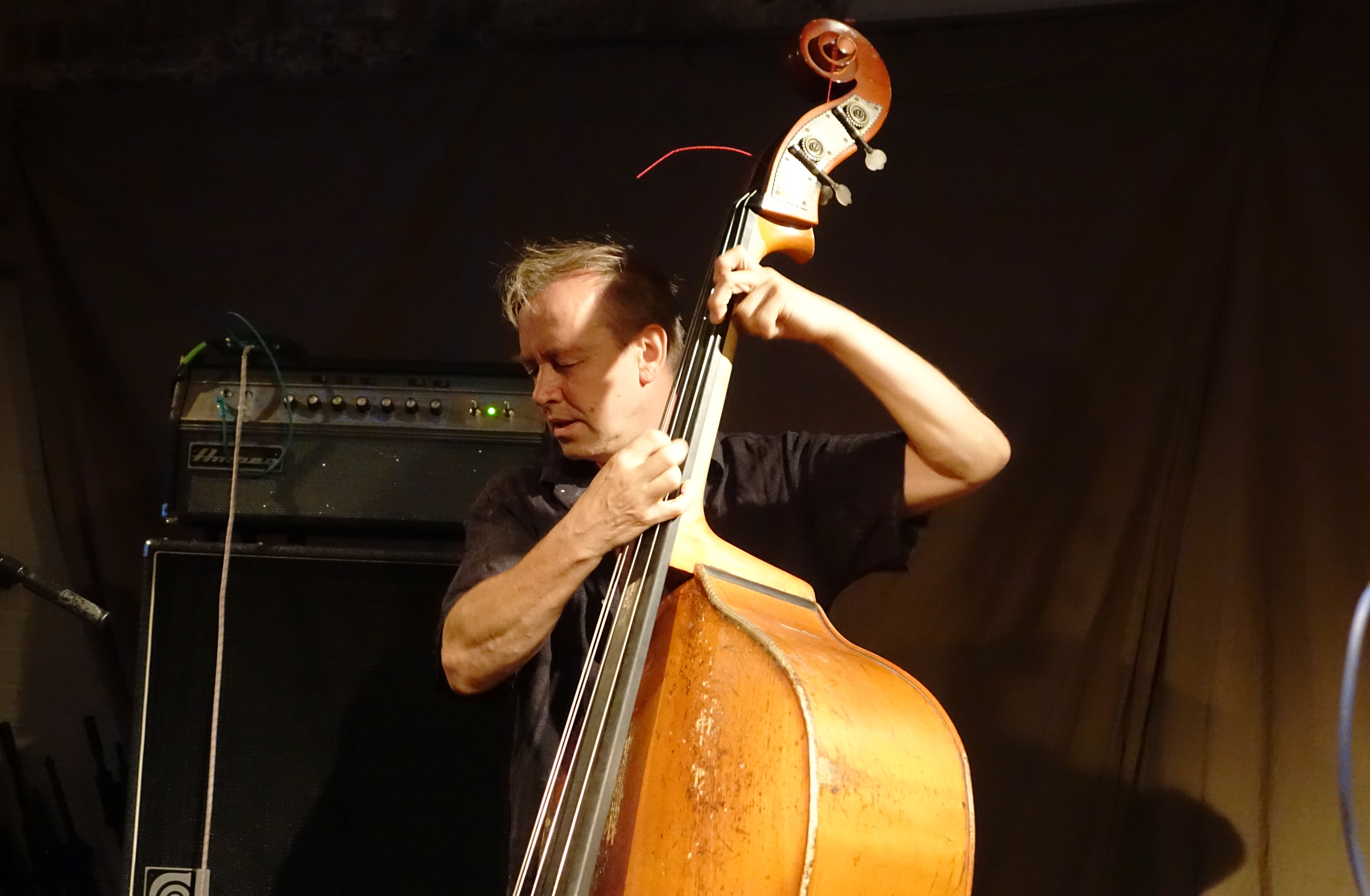 John Edwards at Cafe Oto, London in August 2018