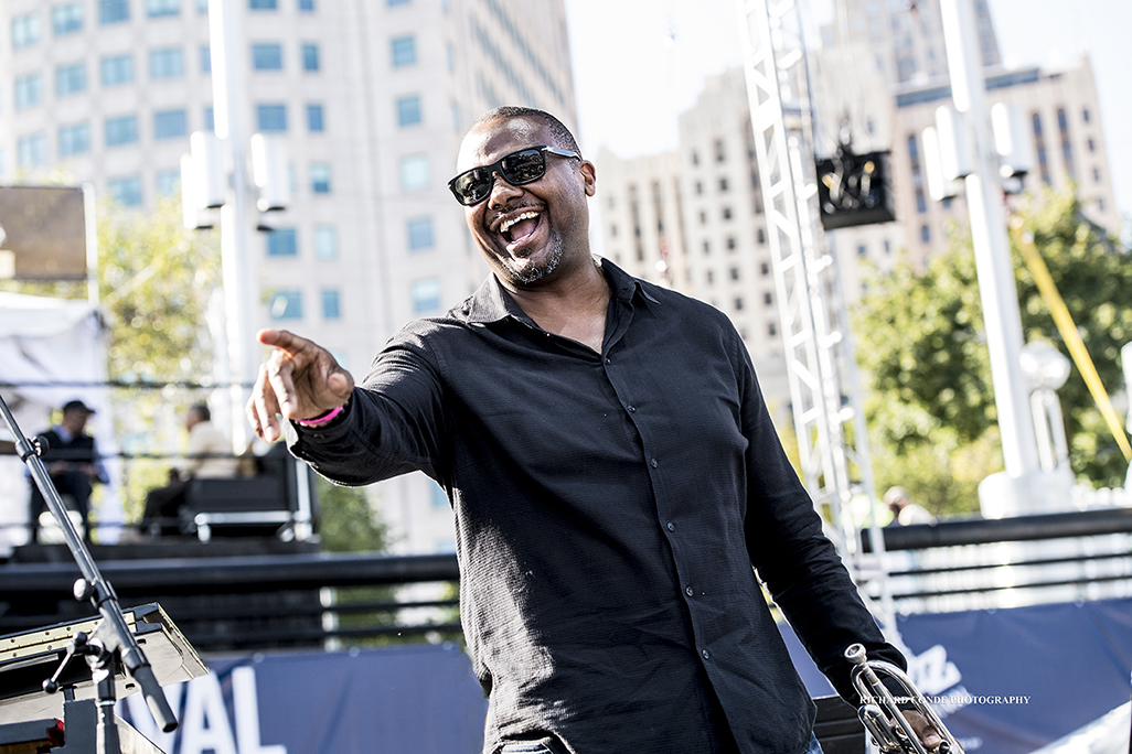 Sean Smith at the 2017 Detroit Jazz Festival