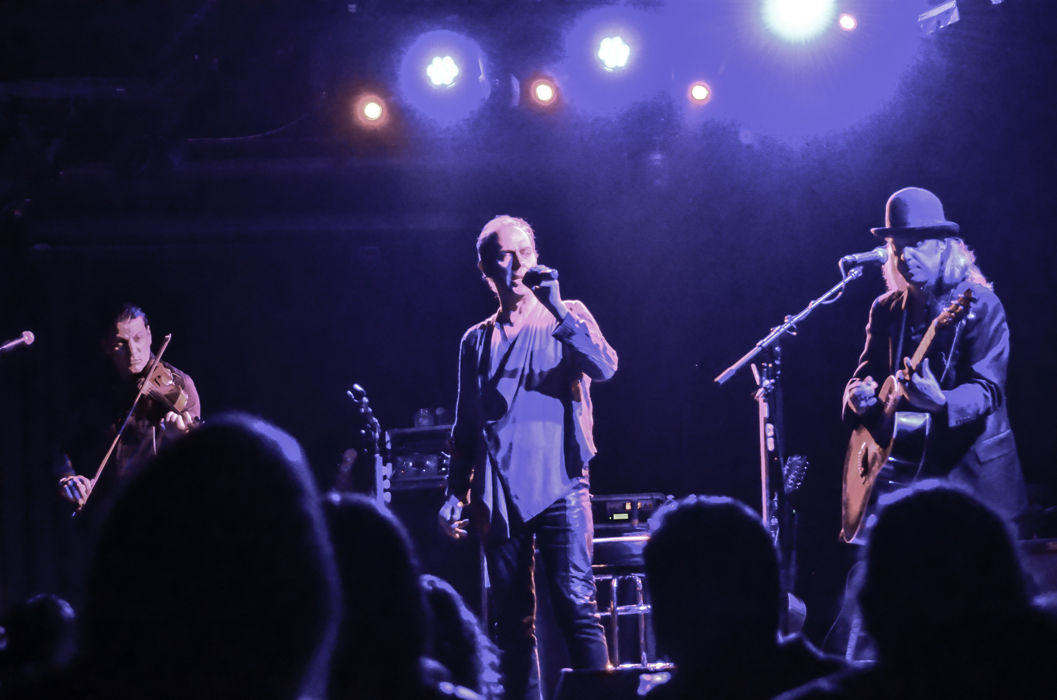 Peter Murphy at Le Poisson Rouge in NYC on 4-22-2016. 