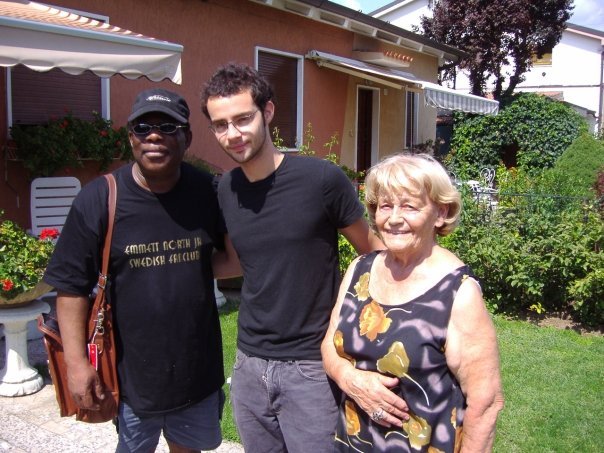 Emmett,Andreas & His Grandmother Brescia,Italy,2006'